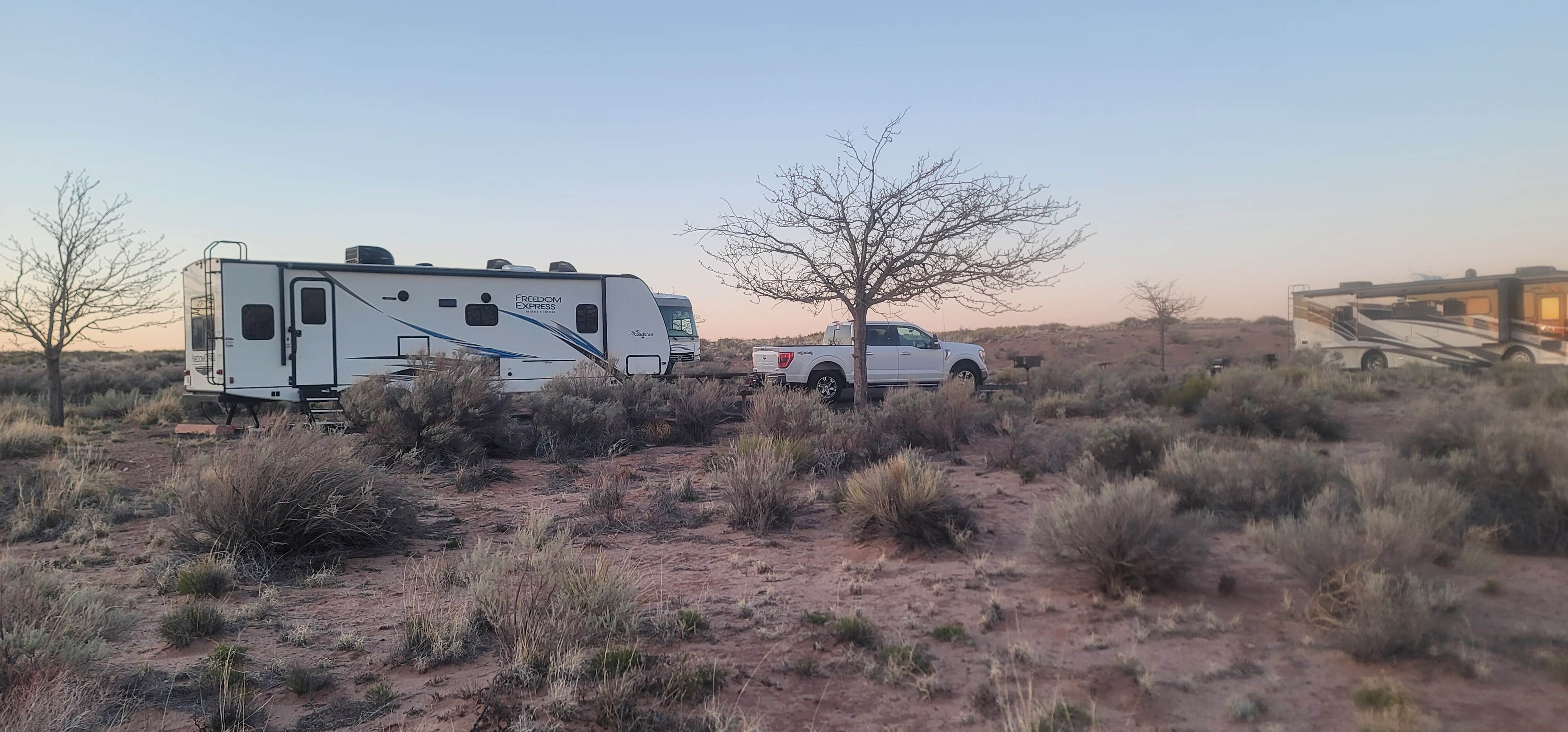 kent F.'s photo of rv camping at Homolovi State Park Campground near Winslow, AZ