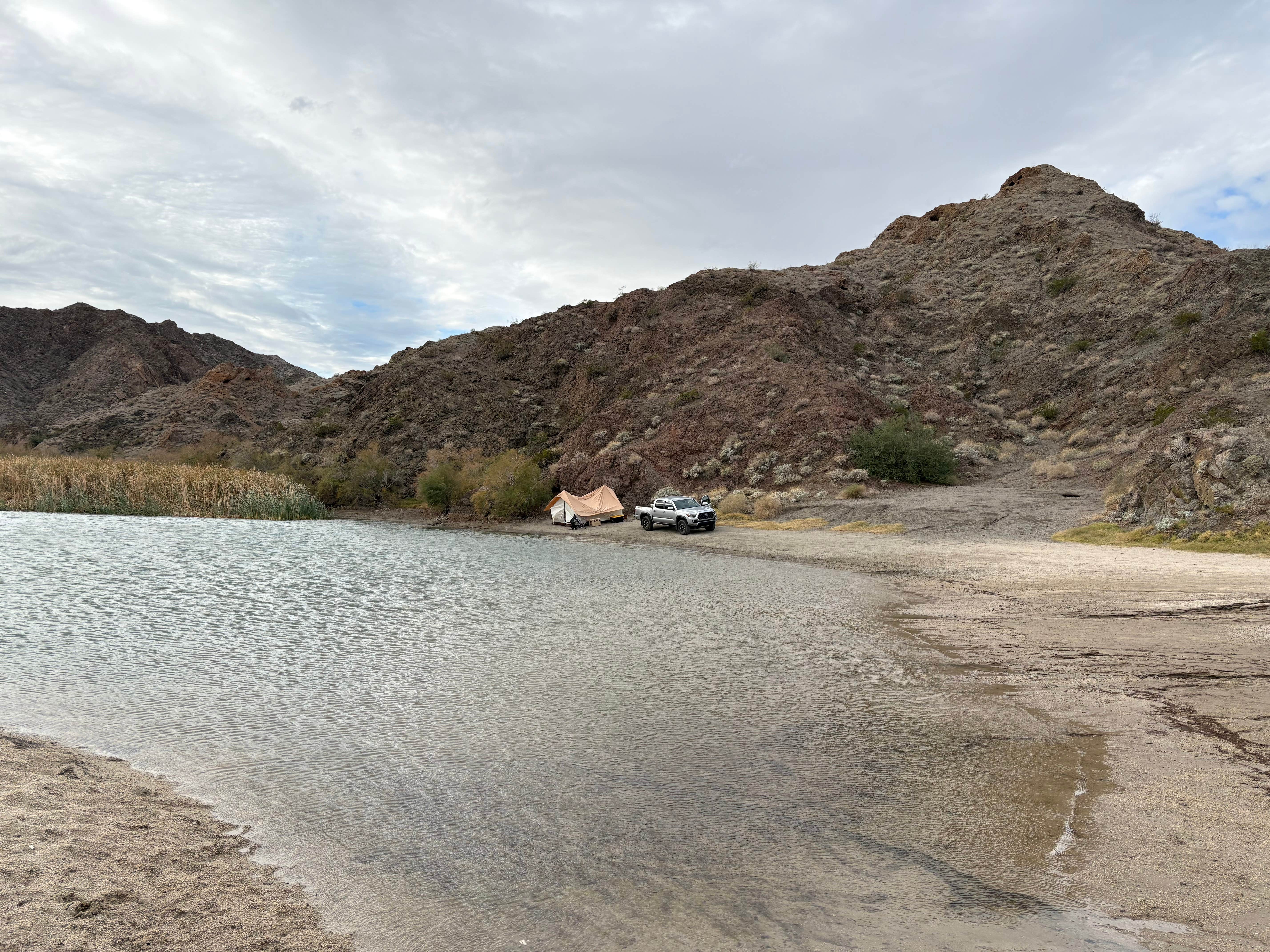Rommel A.'s photo of a dispersed camping area at Lake Mohave - Nevada Telephone Cove — Lake Mead National Recreation Area near Needles, CA