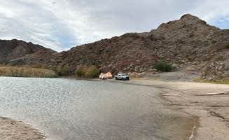 Rommel A.'s photo of a dispersed camping area at Lake Mohave - Nevada Telephone Cove — Lake Mead National Recreation Area near Laughlin, NV