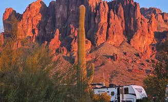 Mike T.'s photo at Lost Dutchman State Park Campground near Tonto National Forest