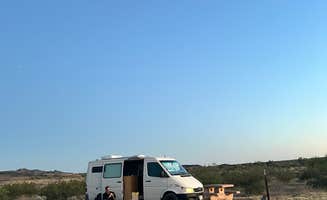 Emmi O.'s photo of rv camping at Painted Rock Petroglyph Site And Campground near Ajo, AZ