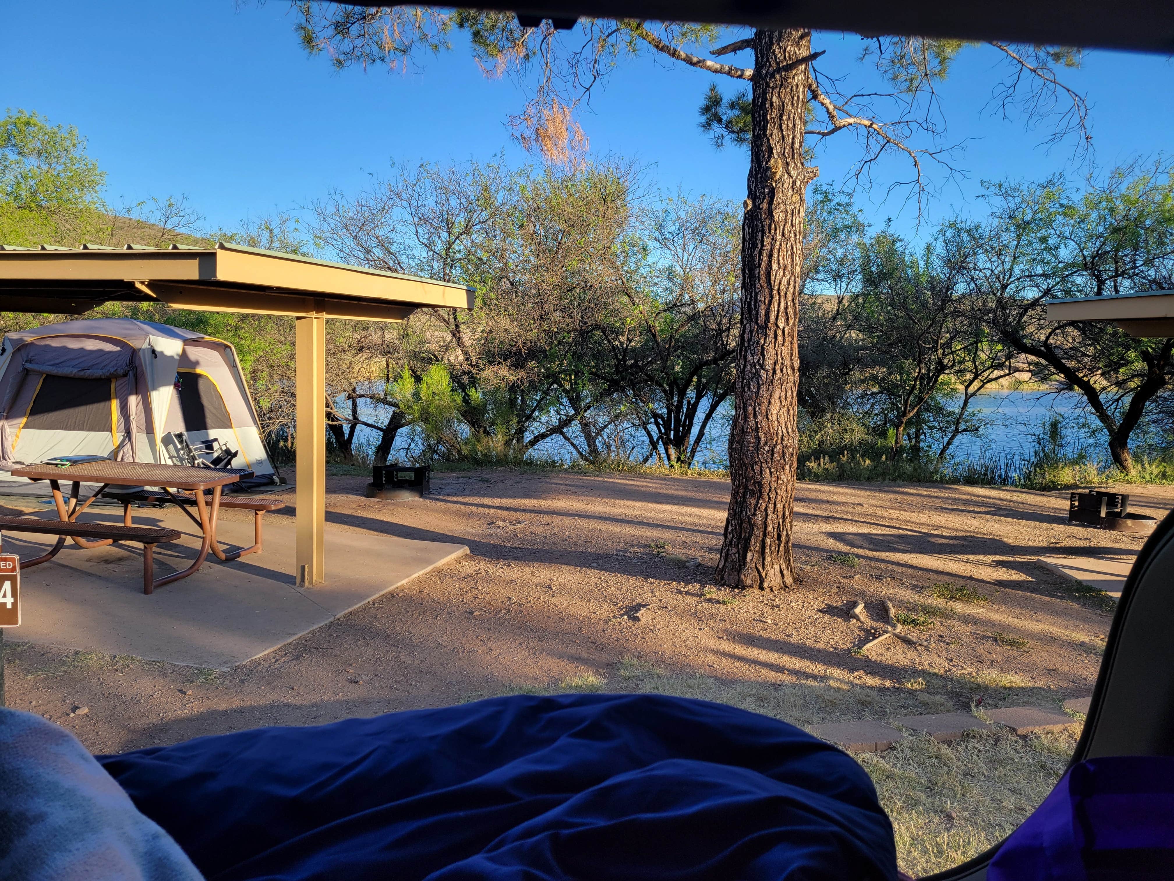 Joy L.'s photo at Patagonia Lake State Park Campground near Nogales, AZ