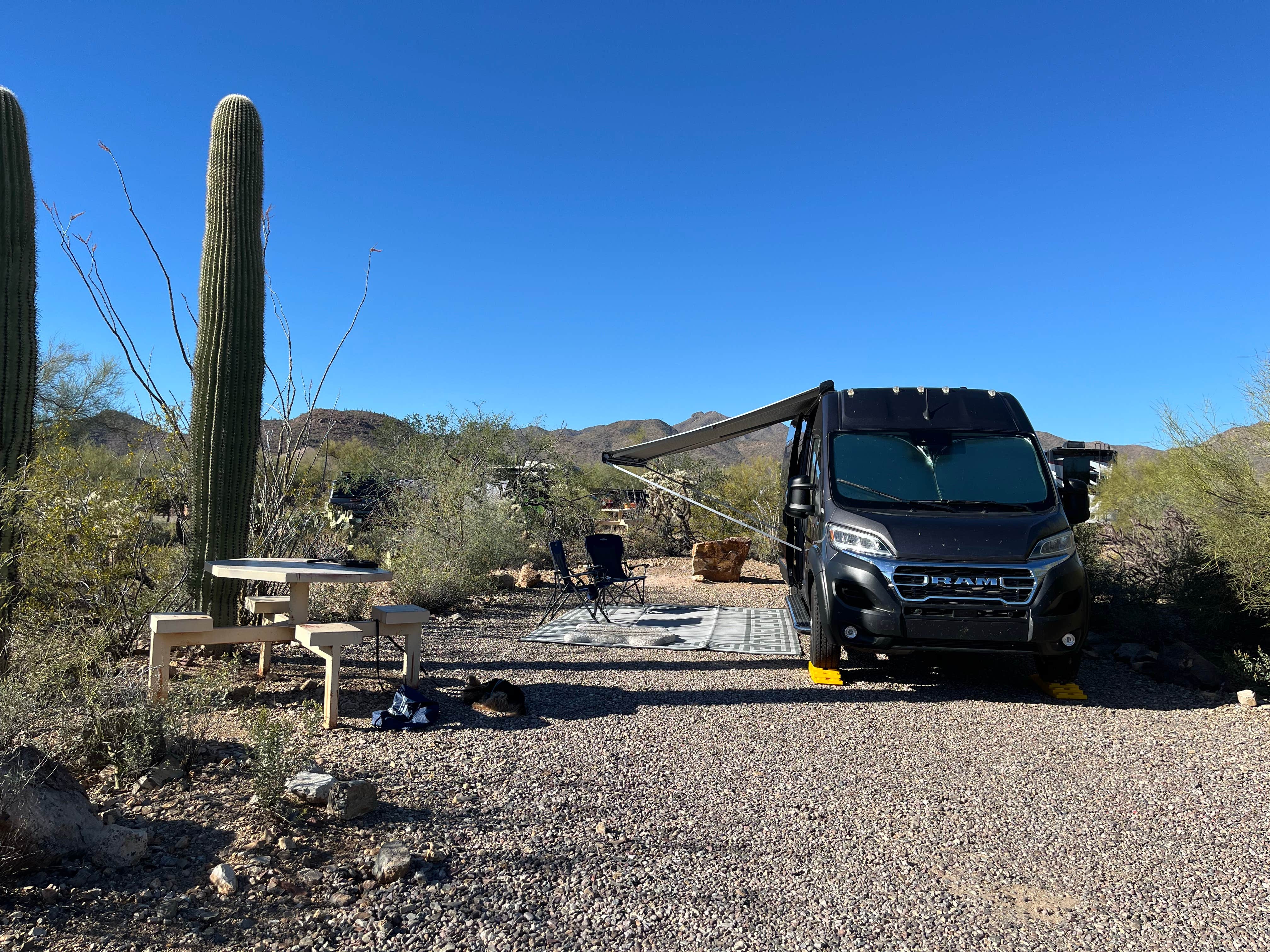 MARILYN H.'s photo of rv camping at Gilbert Ray Campground near Topawa, AZ