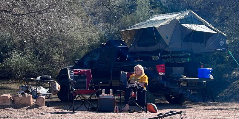 Camper submitted image from Tonto National Forest Rattlesnake Cove
