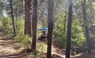 Rachel W.'s photo of tent camping at Sulphide Del Rey Campground near San Manuel, AZ