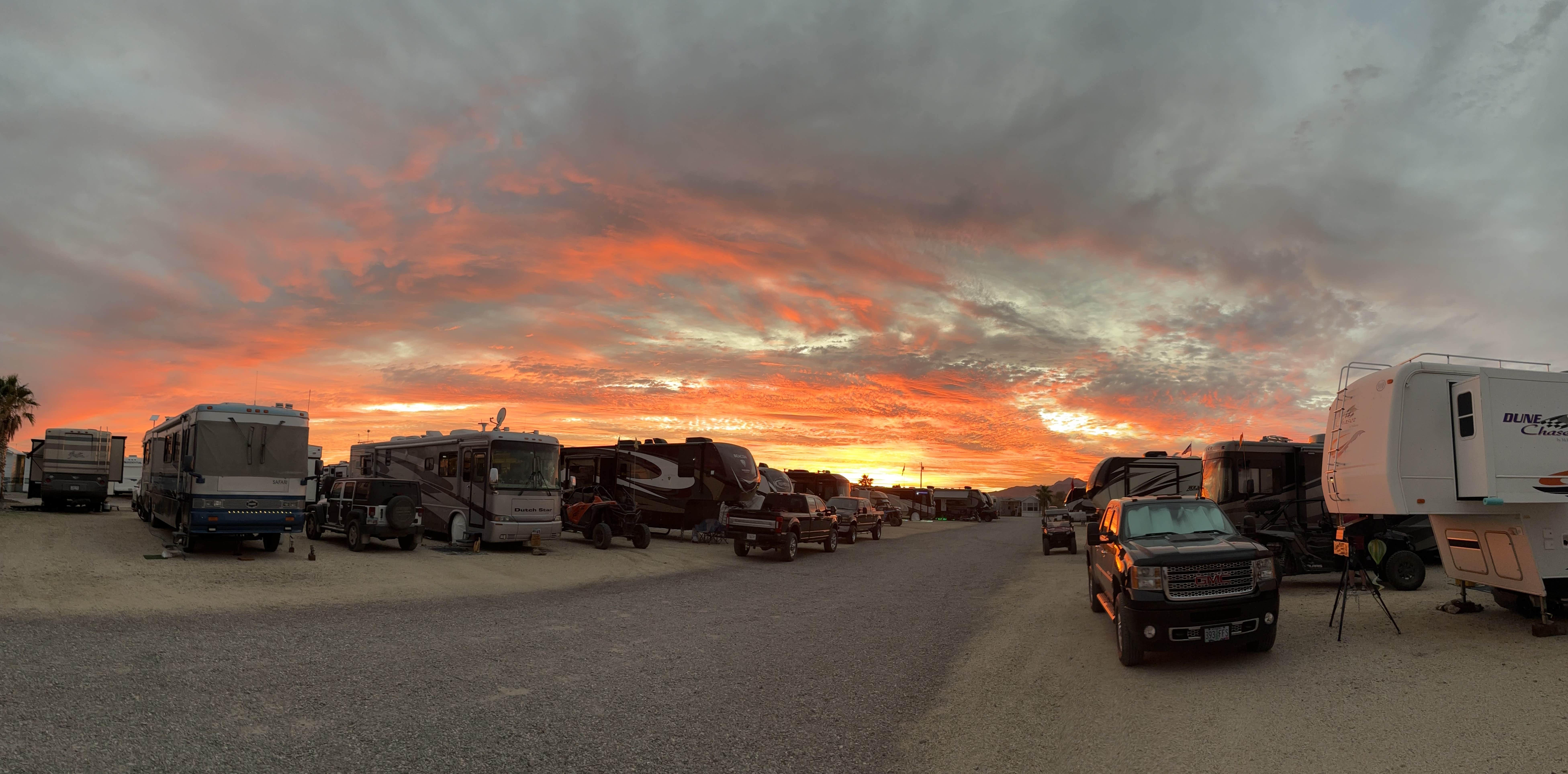 Kirk E.'s photo of rv camping at Arizona Sun RV Park near Wenden, AZ