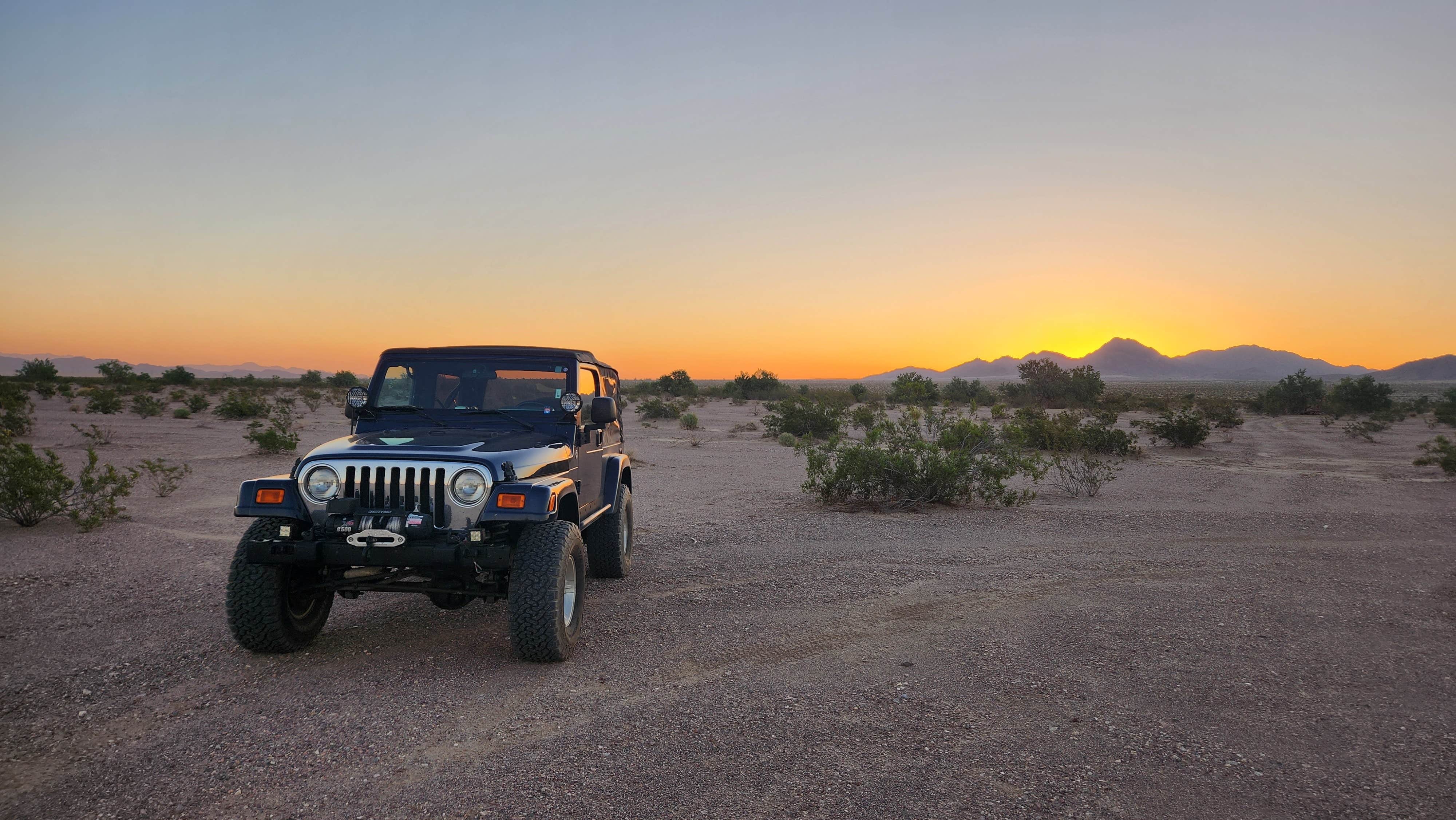 Camper submitted image from Wiley Wells Dispersed  - Mule Mountain - 2