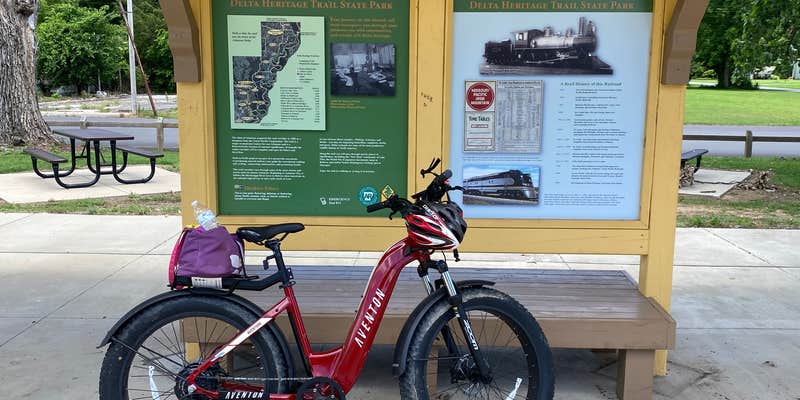 Camper submitted image from Arkansas City Trailhead — Delta Heritage Trail State Park