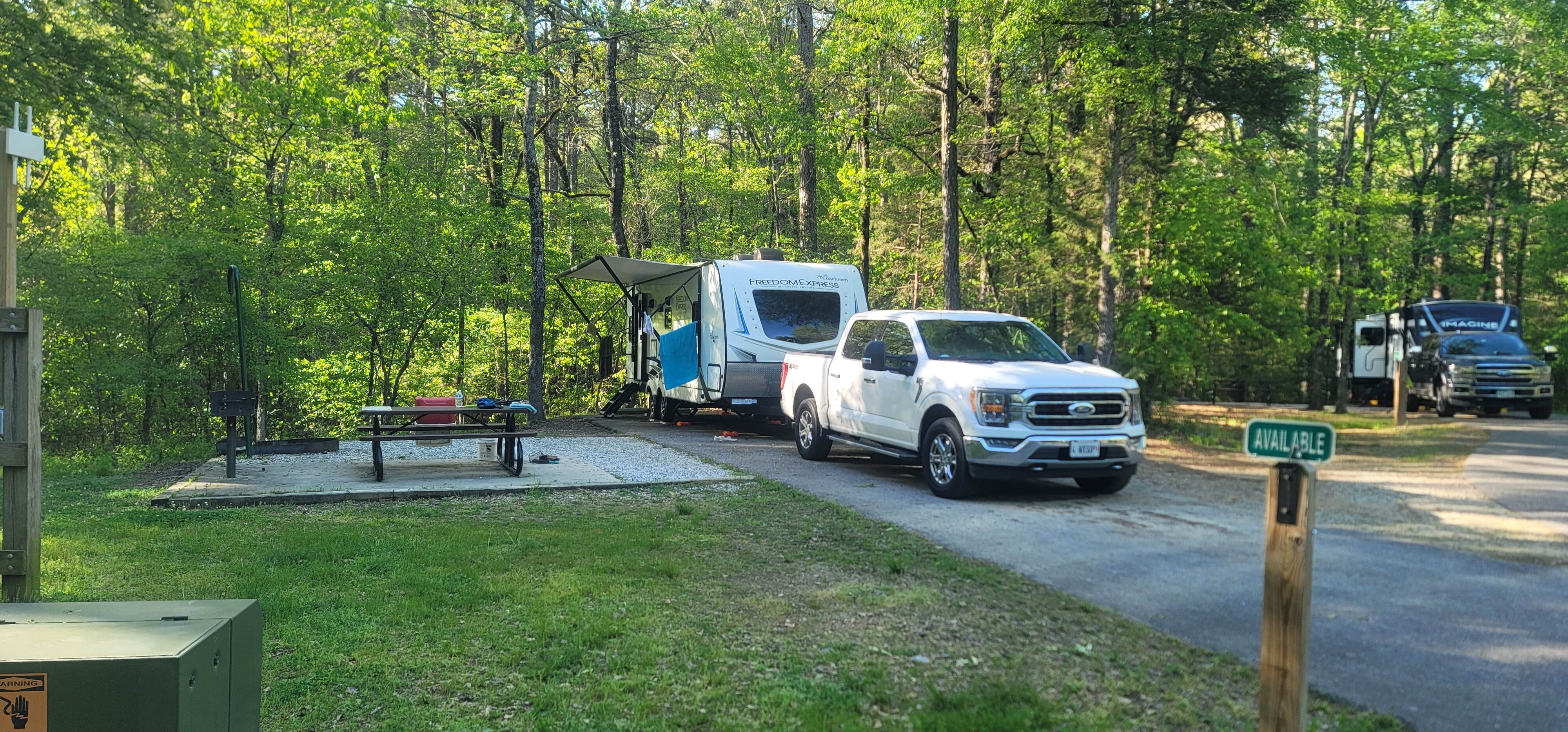 kent F.'s photo of rv camping at Crater of Diamonds State Park Campground near Nashville, AR
