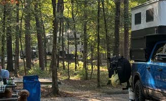 alicianlv's photo of camping with pets at Crater of Diamonds State Park Campground near Murfreesboro, AR