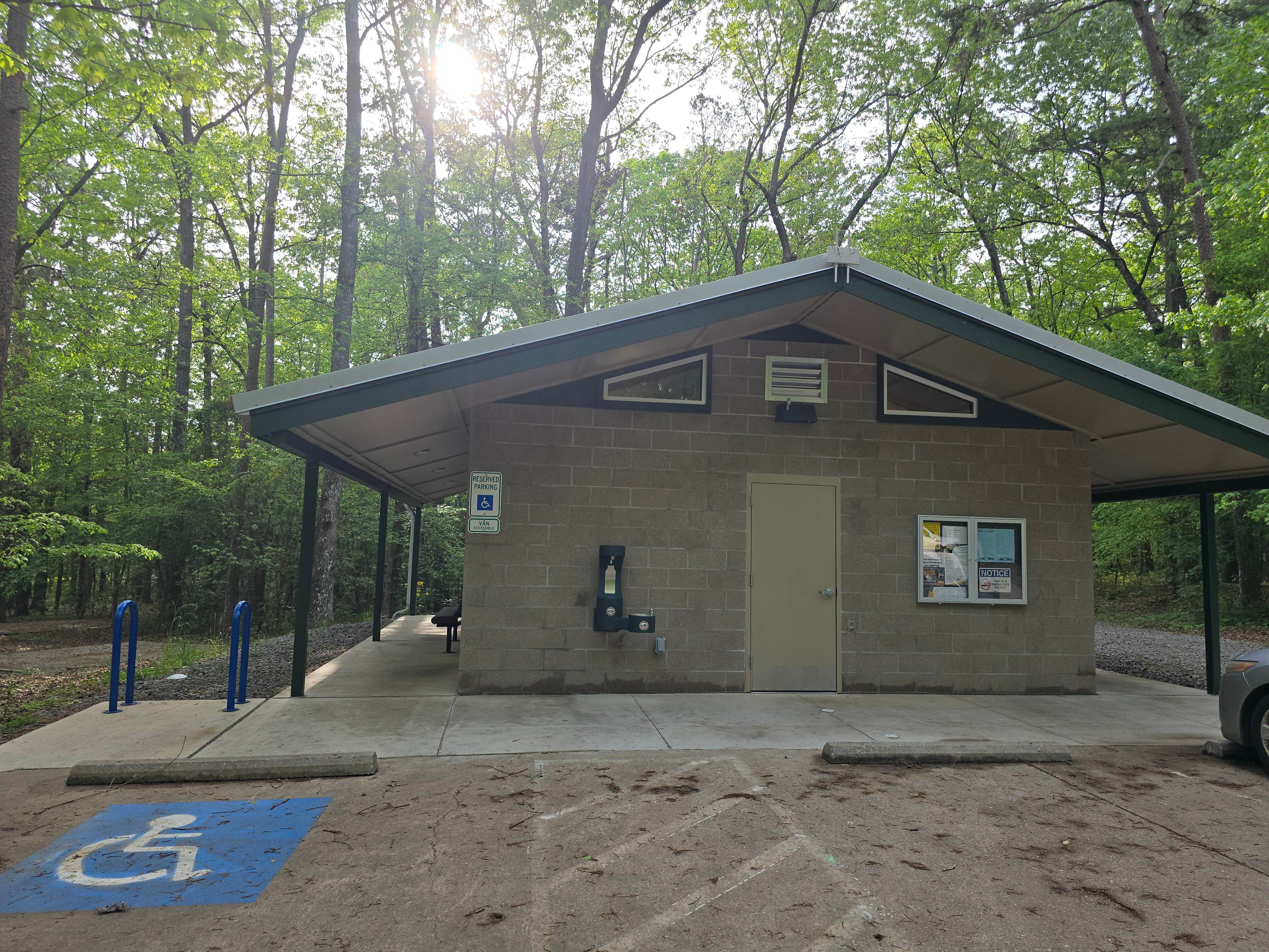 Jeanette W.'s photo of glamping accommodations at Crater of Diamonds State Park Campground near Wake Village, TX