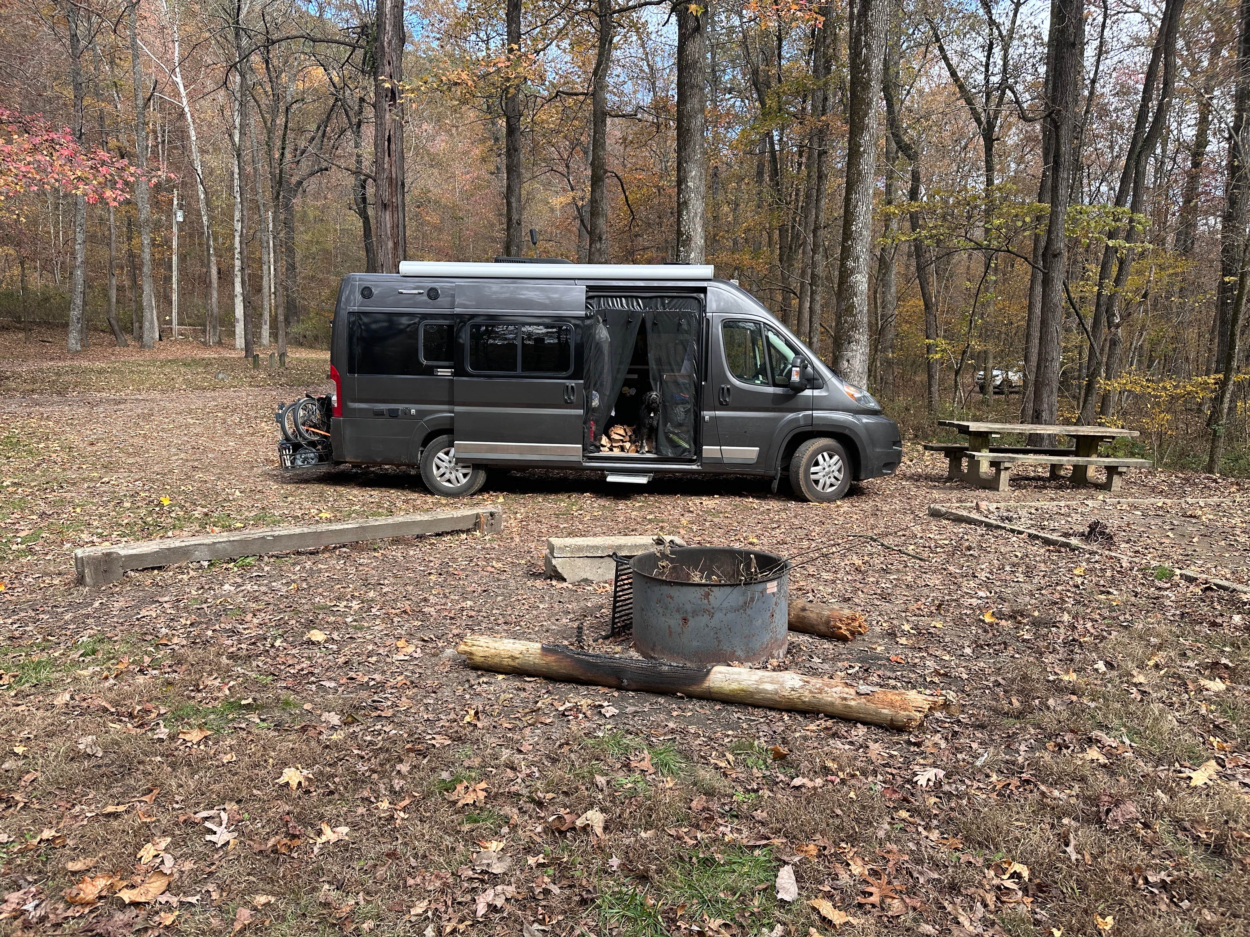 Tam E.'s photo of rv camping at Crystal Campground near Umpire, AR