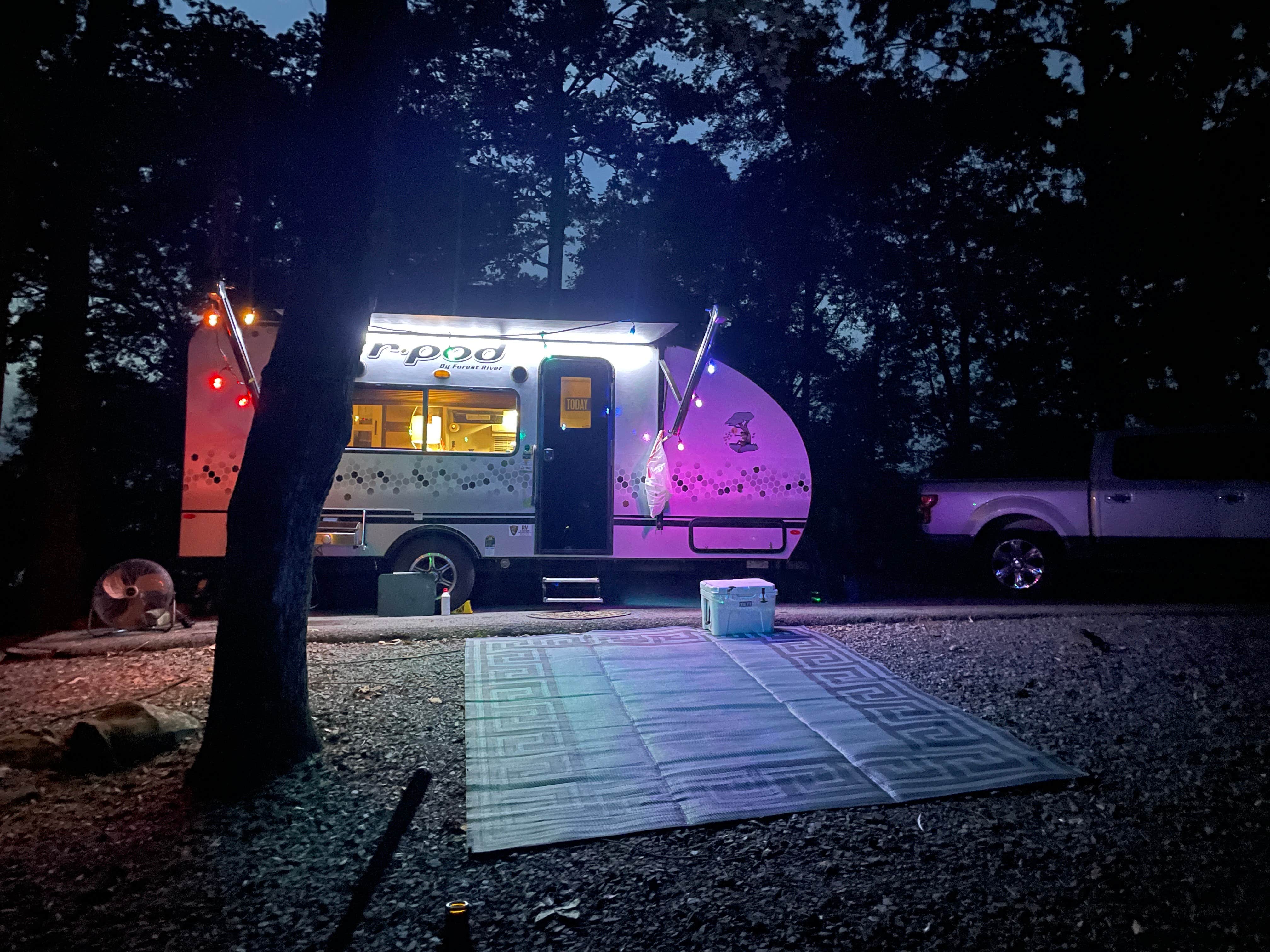 Wahine K.'s photo of rv camping at Daisy State Park Campground near Langley, AR