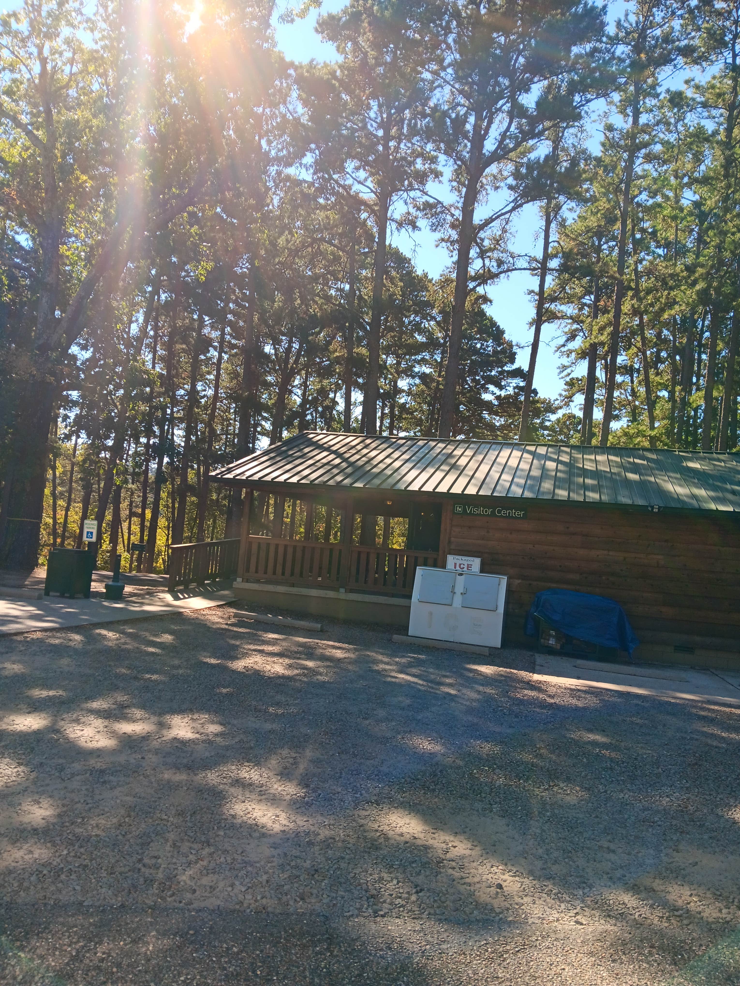 Alice S.'s photo of glamping accommodations at Daisy State Park Campground near Ouachita Lake