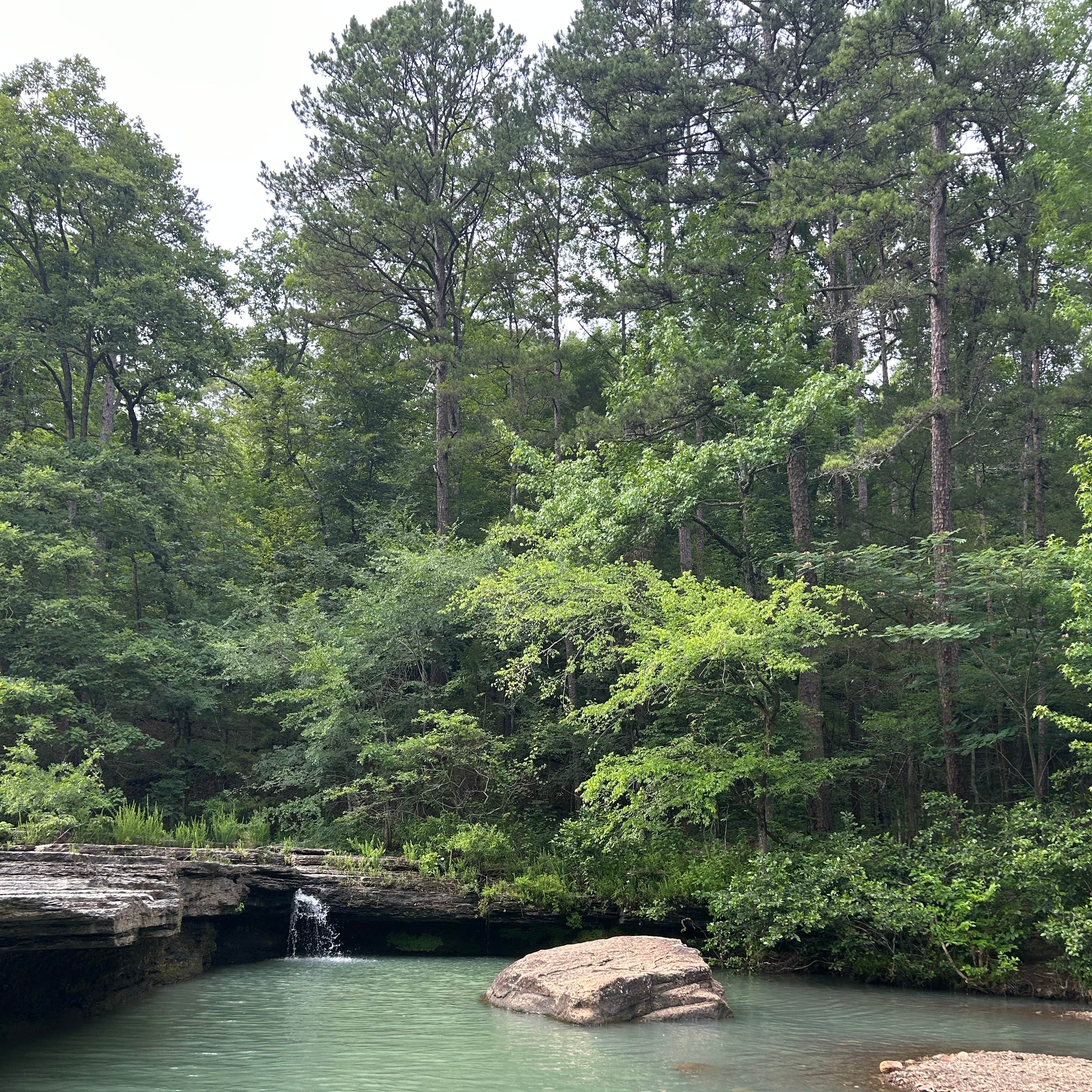 Haw Creek Falls Camping Hagarville, AR
