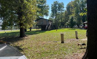 Francis W.'s photo of camping with pets at Jacksonport State Park Campground near Searcy, AR