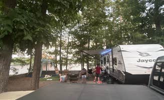 Brian G.'s photo of camping with pets at Lake Catherine State Park Campground near Hot Springs National Park, AR