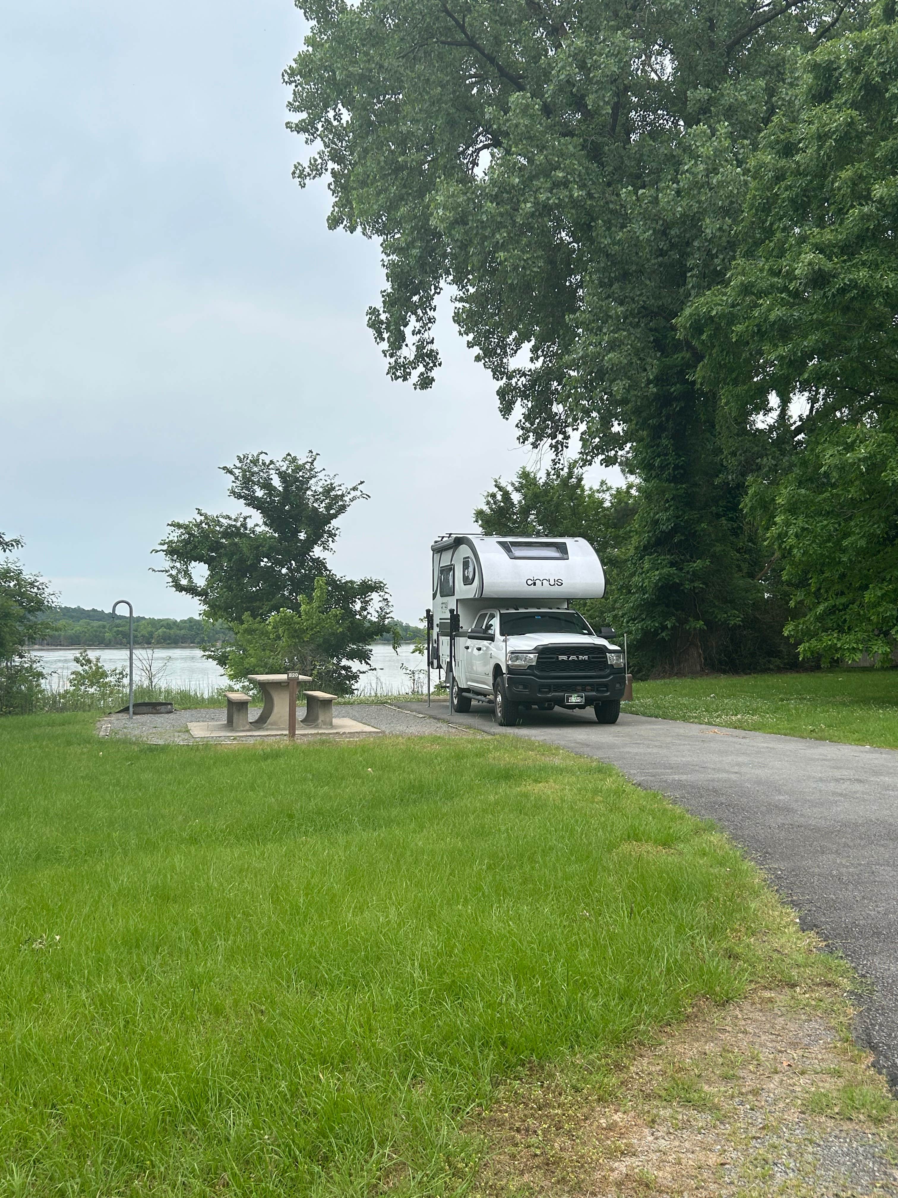 Ursula's photo of rv camping at Maumelle Park near Sherwood, AR