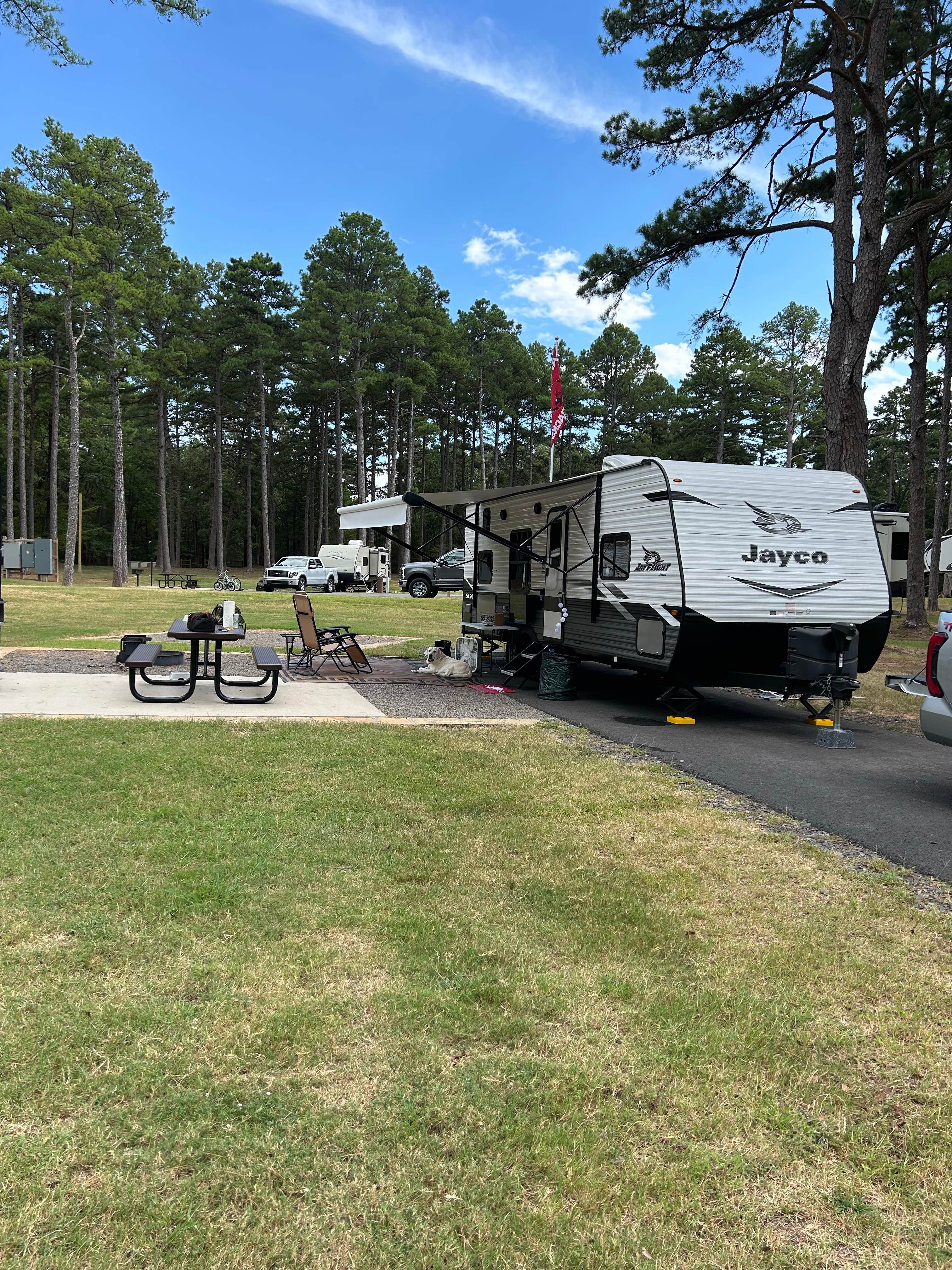 Brian G.'s photo of rv camping at Petit Jean State Park — Petit Jean State Park near Russellville, AR
