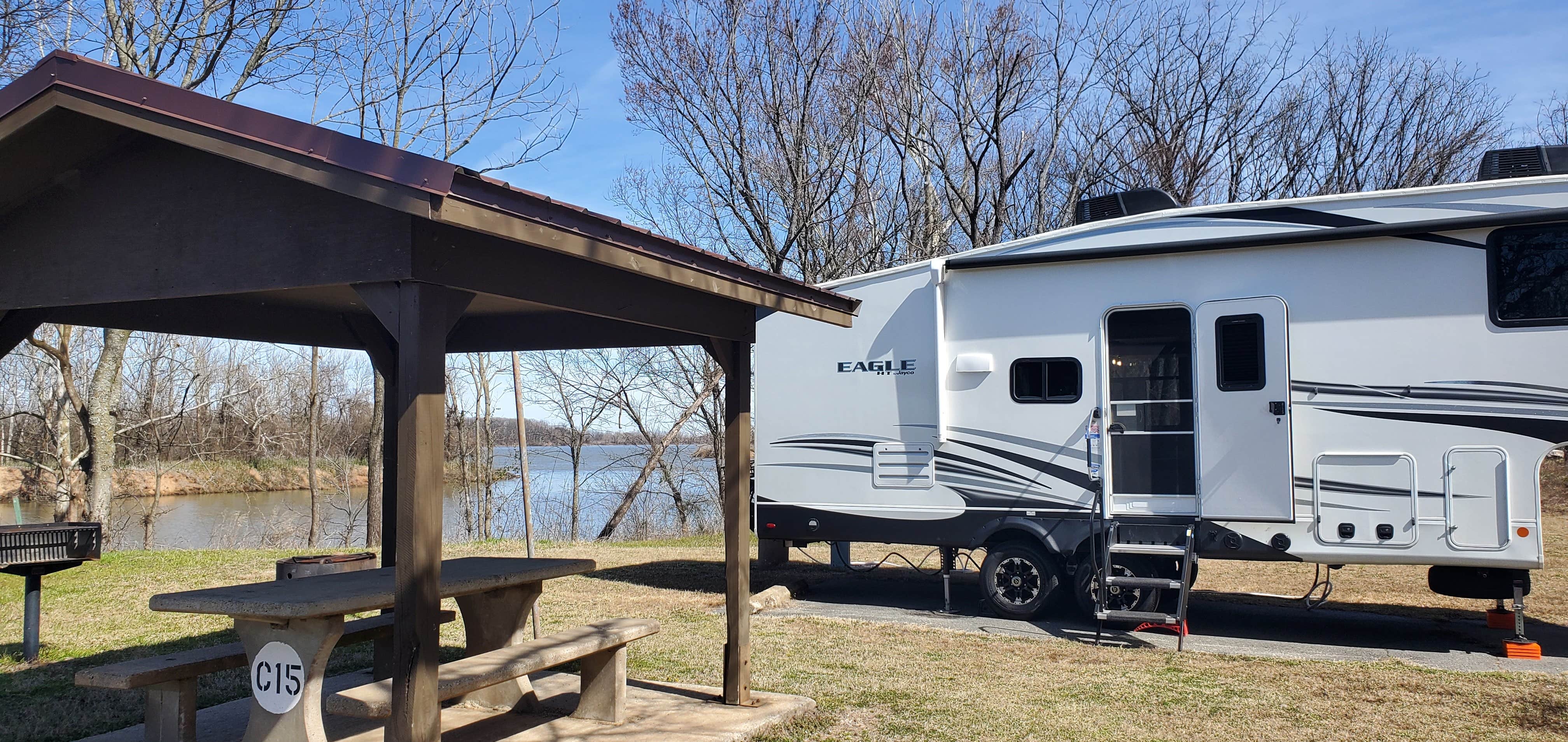 John R.'s photo of rv camping at Rising Star in Arkansas
