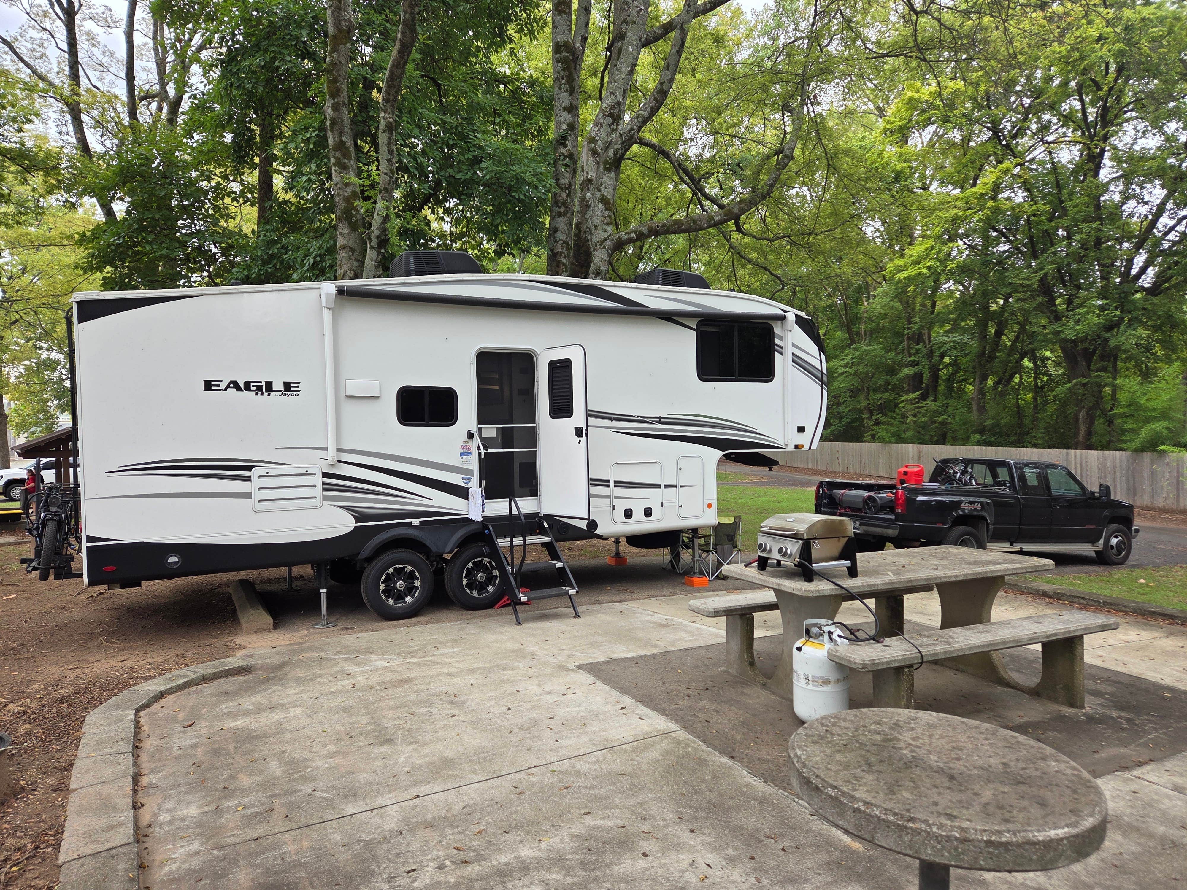 John R.'s photo of rv camping at Toad Suck near Ozark-St. Francis National Forests