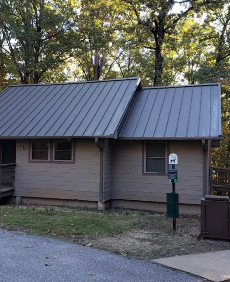 Christopher  T.'s photo of glamping accommodations at Village Creek State Park Campground in Arkansas