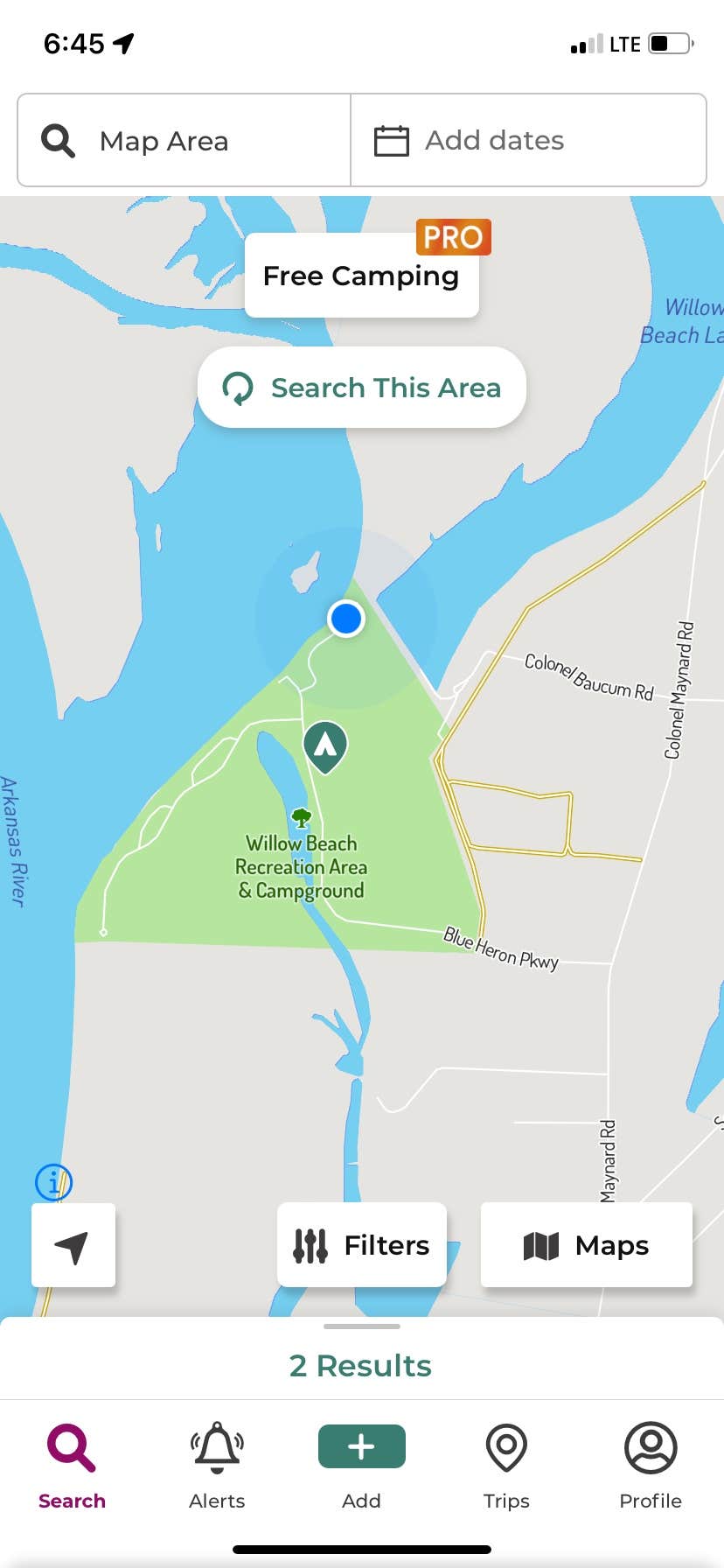 Camper submitted image from Willow Beach - 5