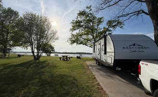 Alisha K.'s photo of camping with pets at Willow Beach near Mabelvale, AR
