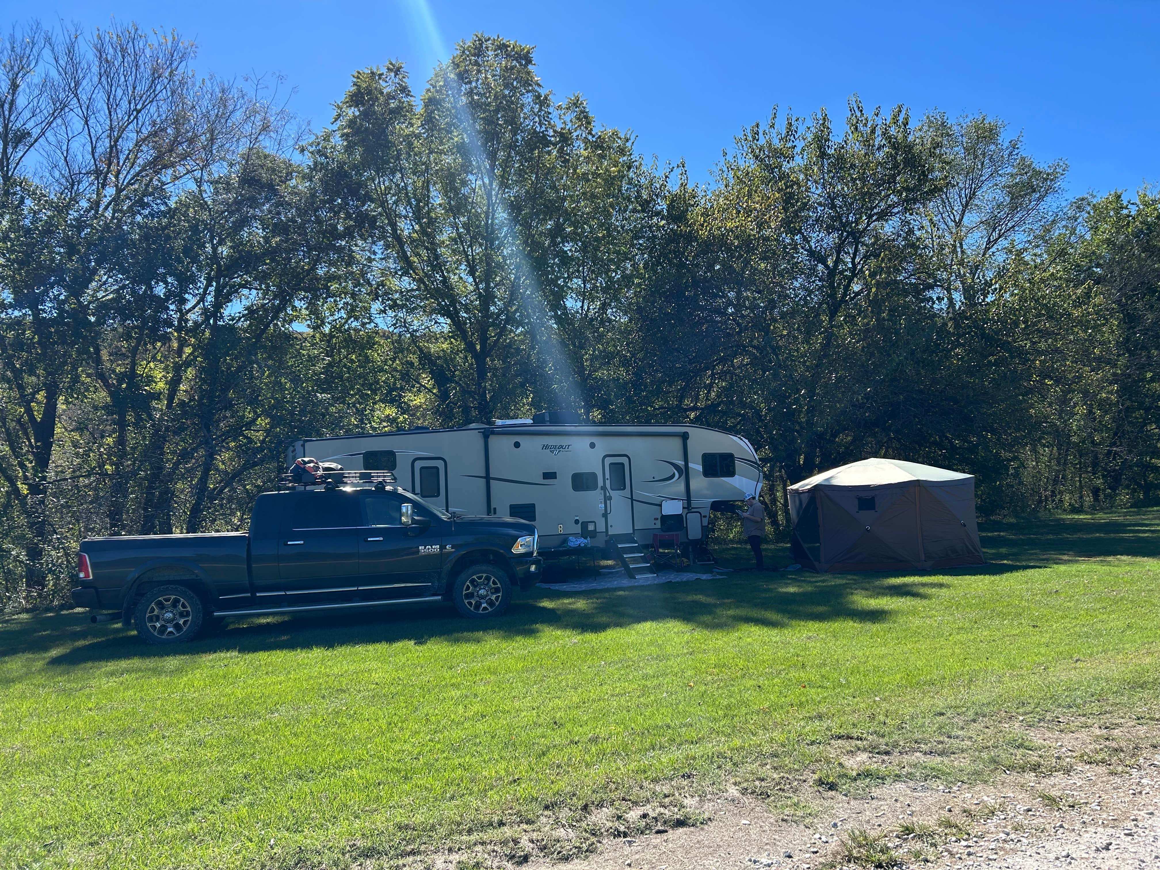 Camper-submitted photo at Woolum Dispersed Area — Buffalo National River near Cotter, AR