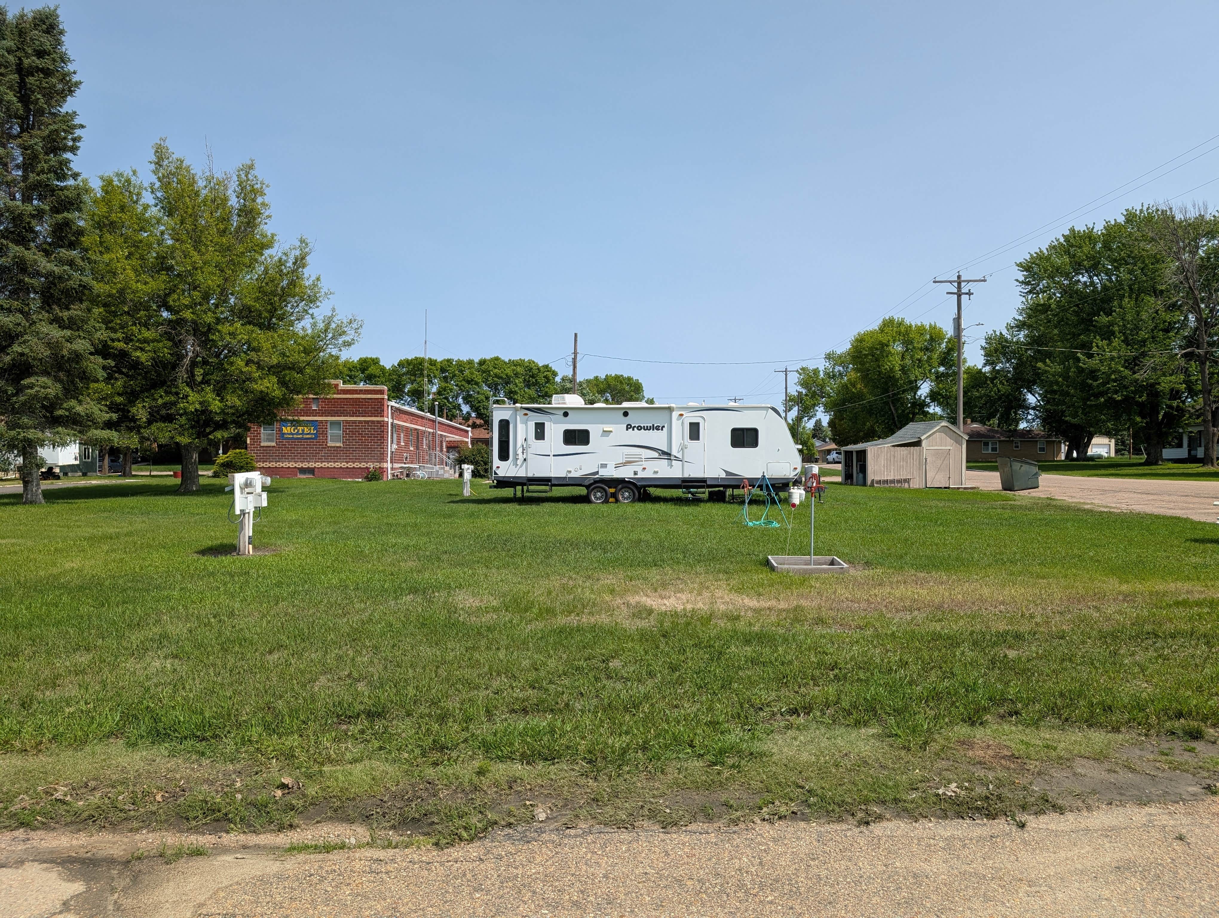 Camper-submitted photo at Arnold Motel and Campsite near Gothenburg, NE