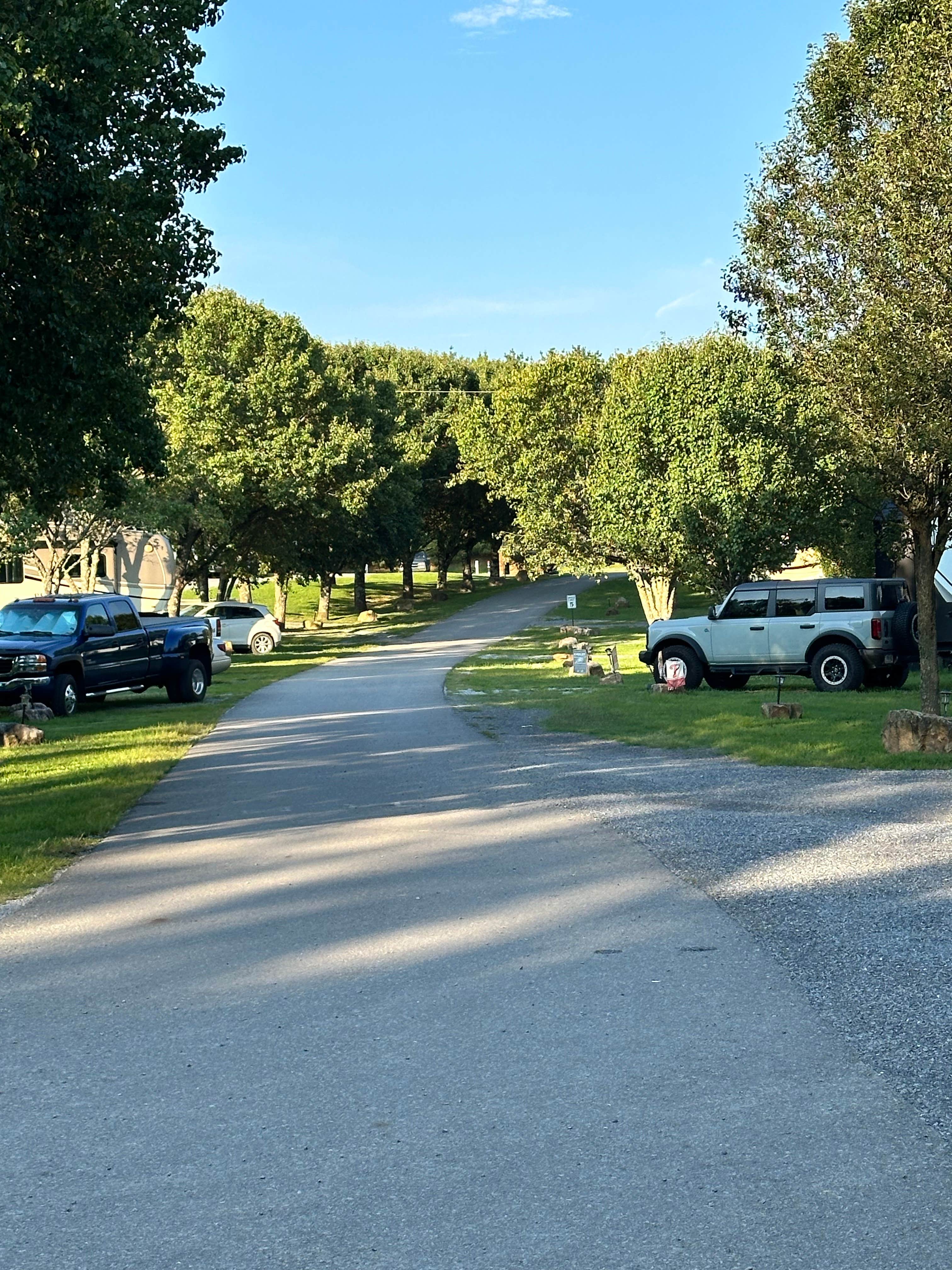 Peter K.'s photo of camping with pets at Around Pond RV Park near Kingsport, TN