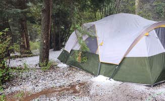 Melissa J.'s photo of tent camping at Arroyo Seco Dispersed NF Camping near Llano, NM