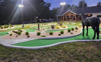 MJ B.'s photo of camping with a horse at Artillery Ridge Campground near Brunswick, MD