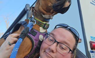 lakota M.'s photo of camping with pets at Artillery Ridge Campground near Chambersburg, PA
