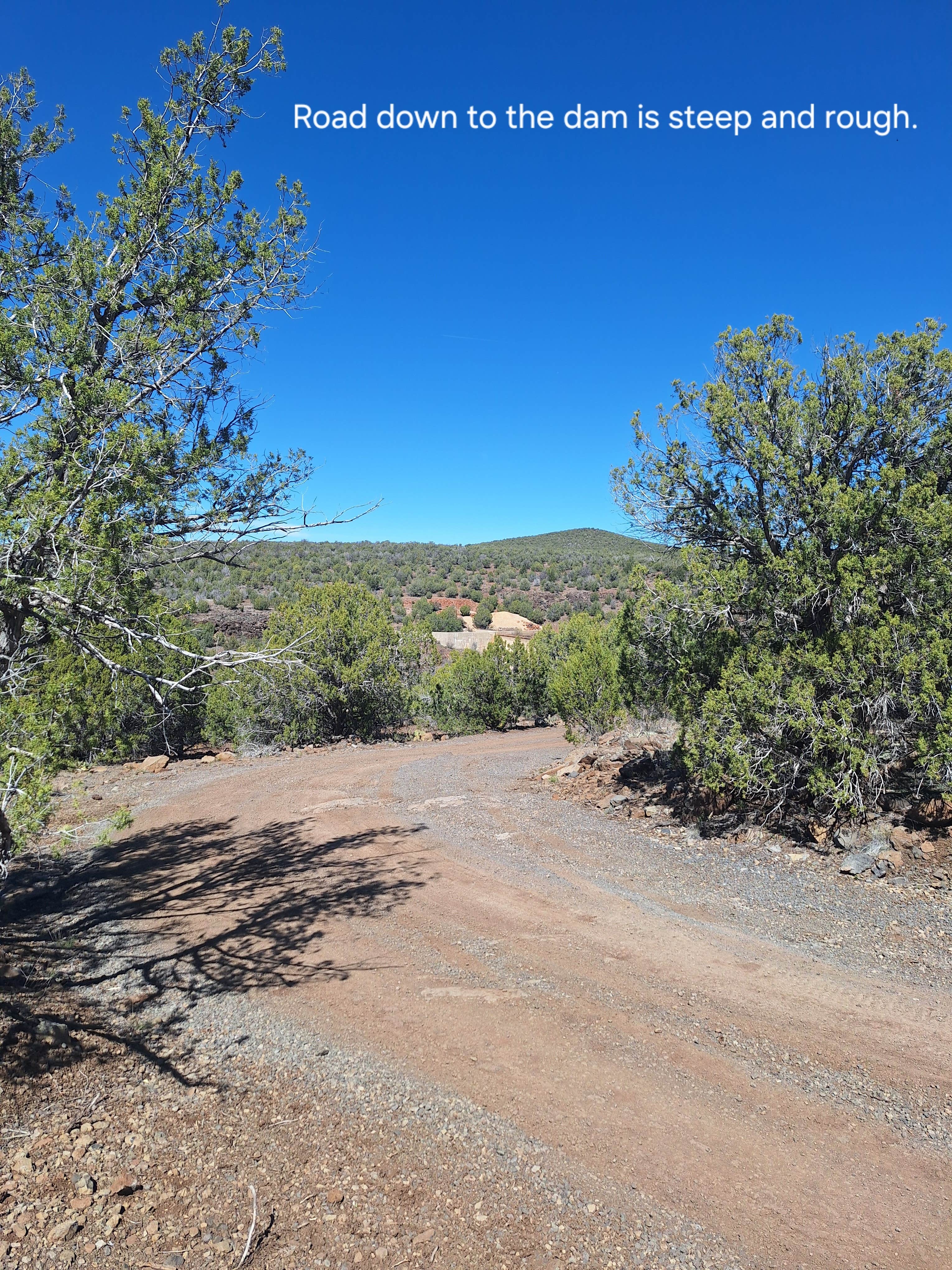 Camper-submitted photo at Ash Fork Stone Dam near Seligman, AZ