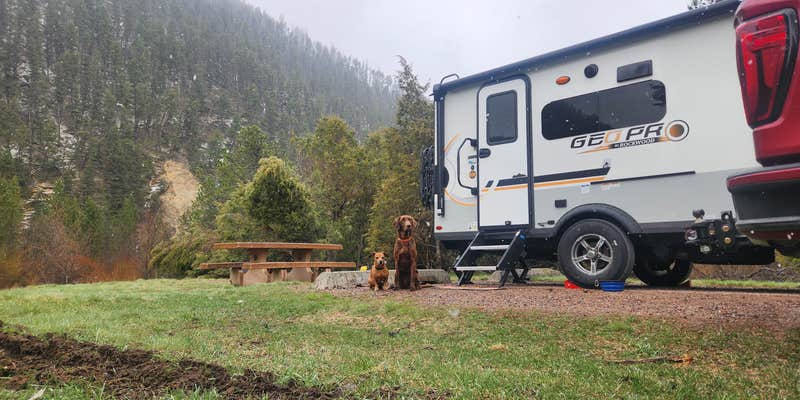 Camper submitted image from Aspen Grove Campground