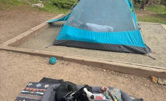 becca's photo of tent camping at Aspen Meadows Campground — Golden Gate Canyon near Gateway, CO