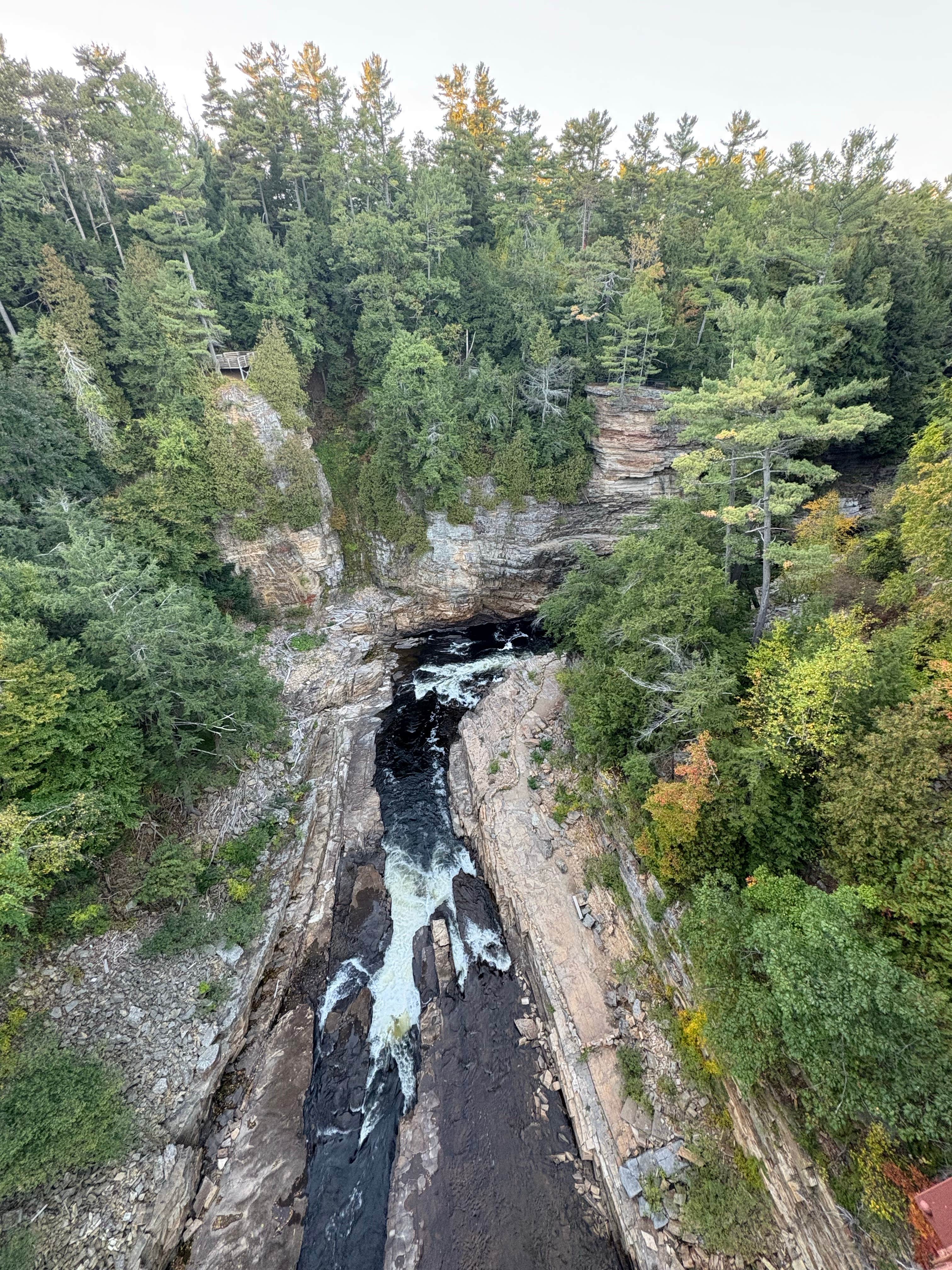Camper-submitted photo at AuSable Chasm Campground near Milton, VT