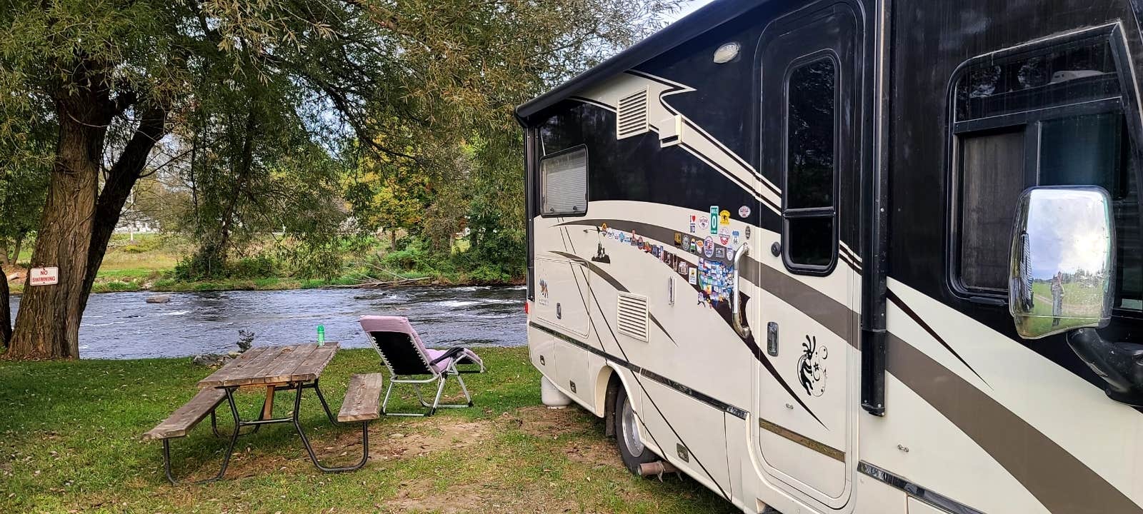 Camper-submitted photo at Babbling Brook RV Park near Massena, NY