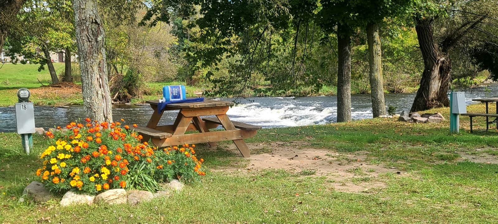 Camper-submitted photo at Babbling Brook RV Park near Massena, NY