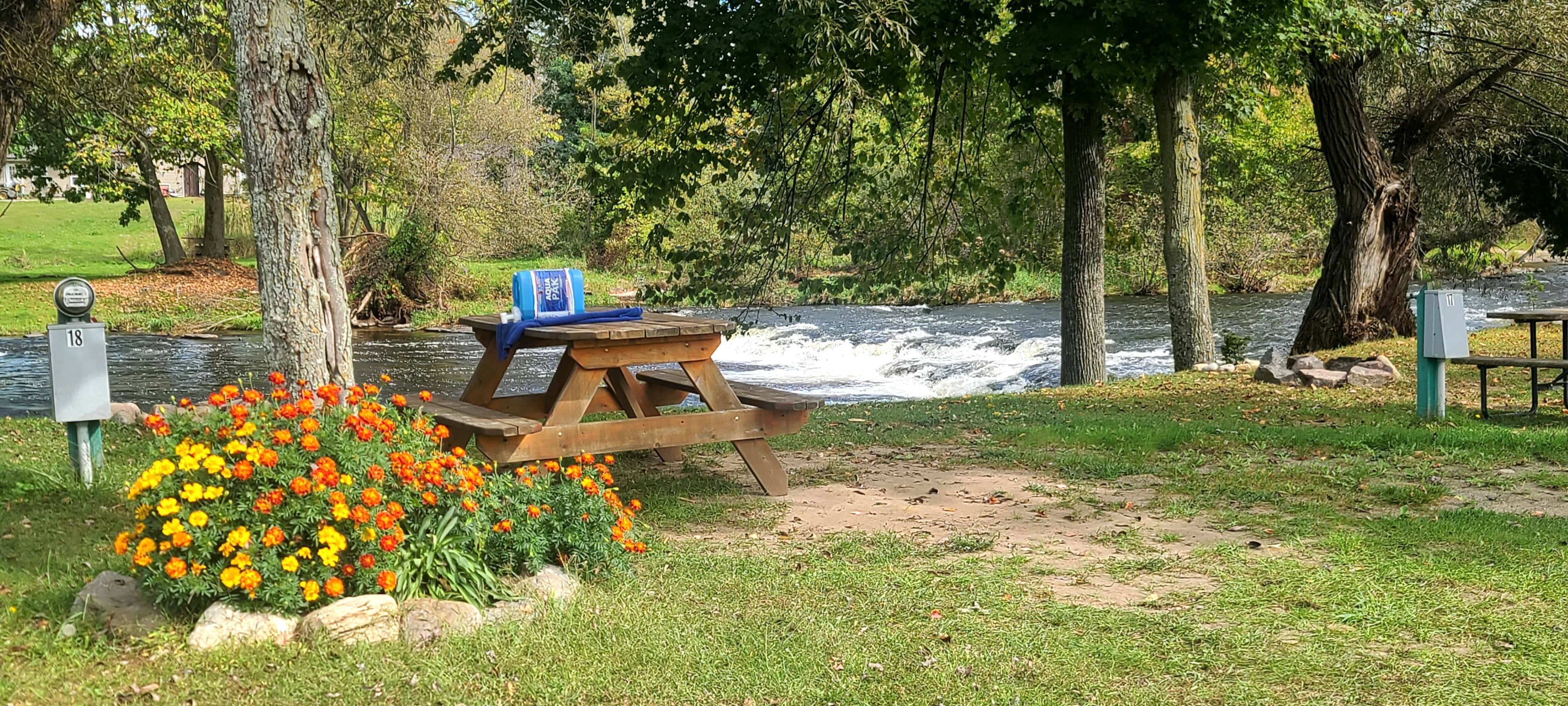 Camper-submitted photo at Babbling Brook RV Park near Massena, NY