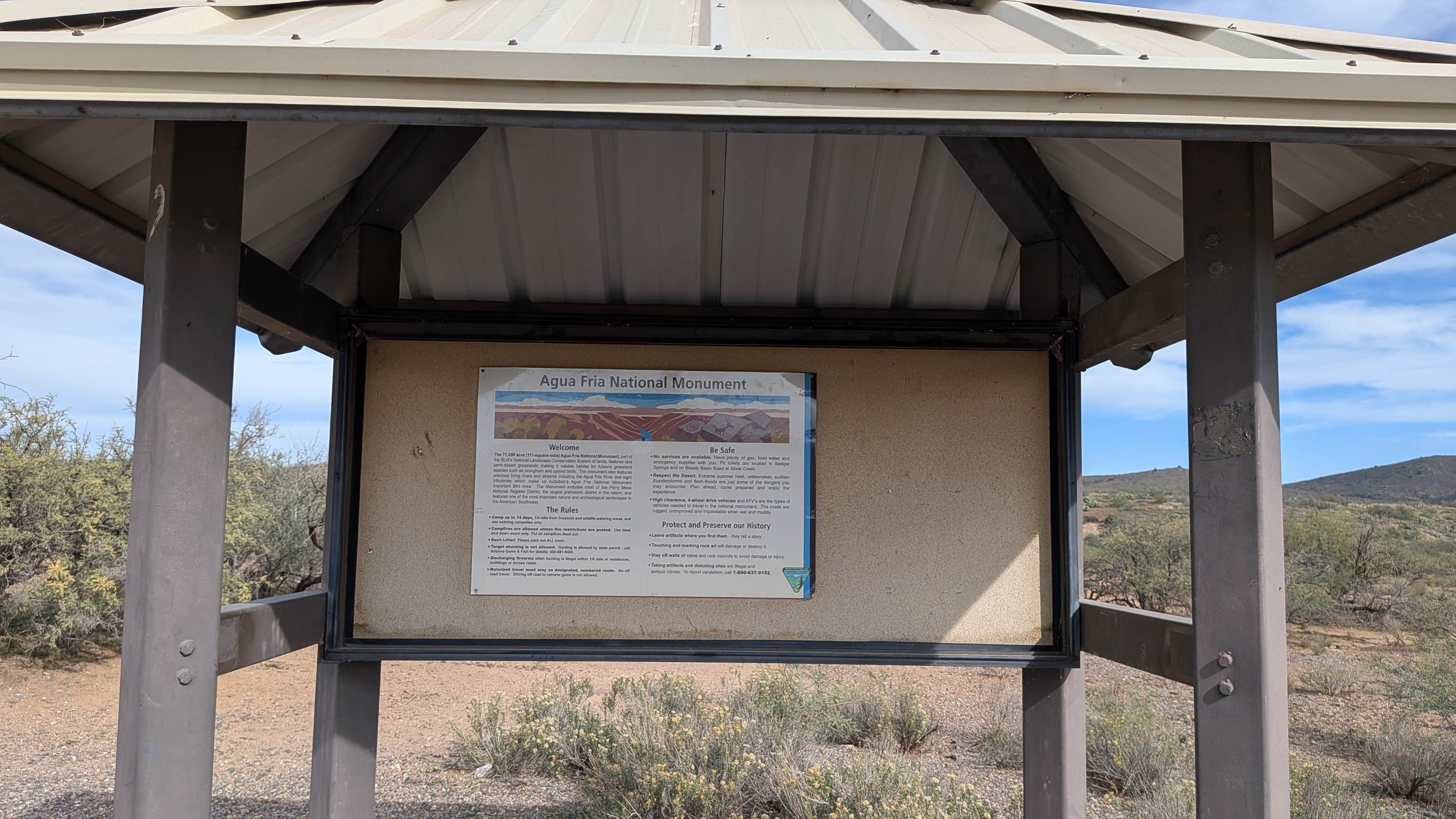 Camper-submitted photo at Badger Springs near Cordes Junction, AZ