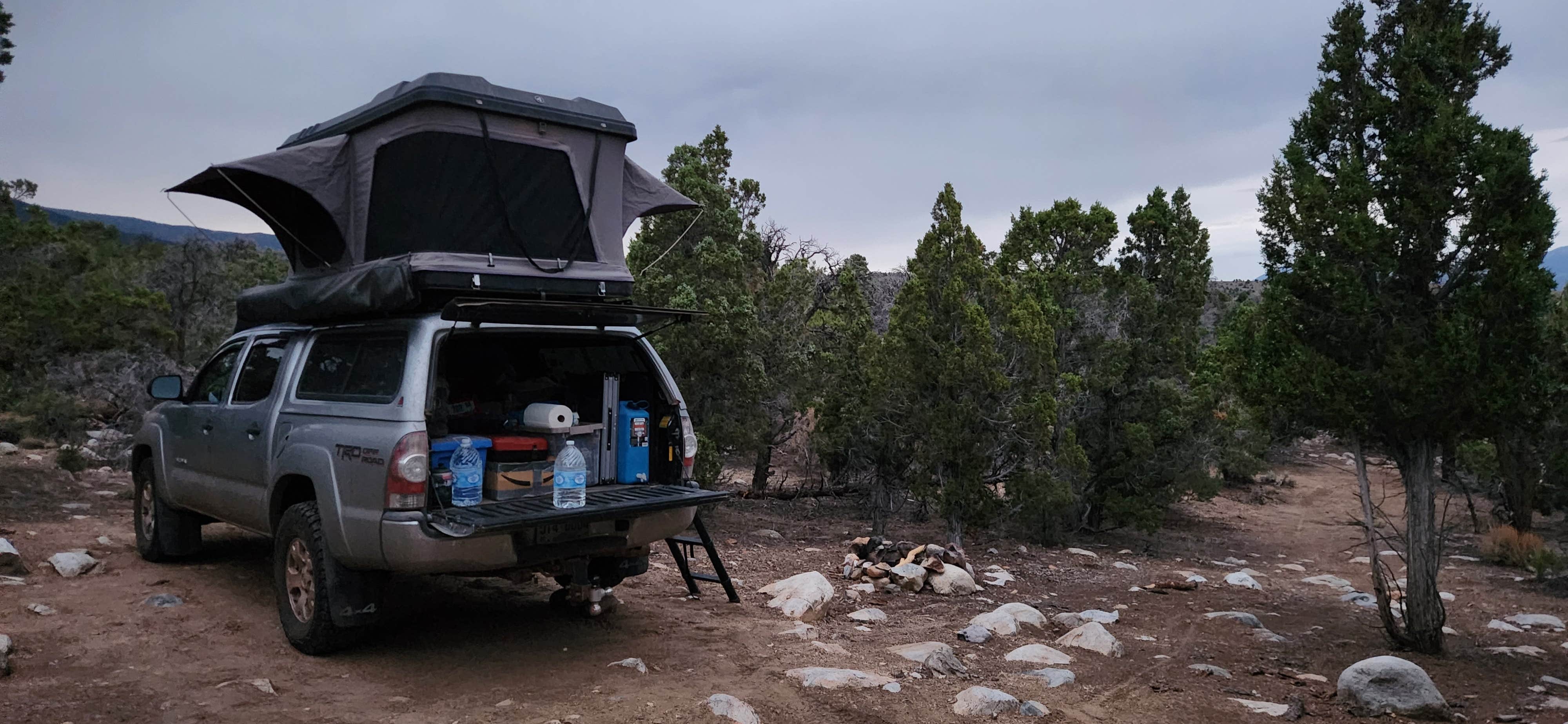 Camper submitted image from Free single NF-589 Dispersed Campsite - 5