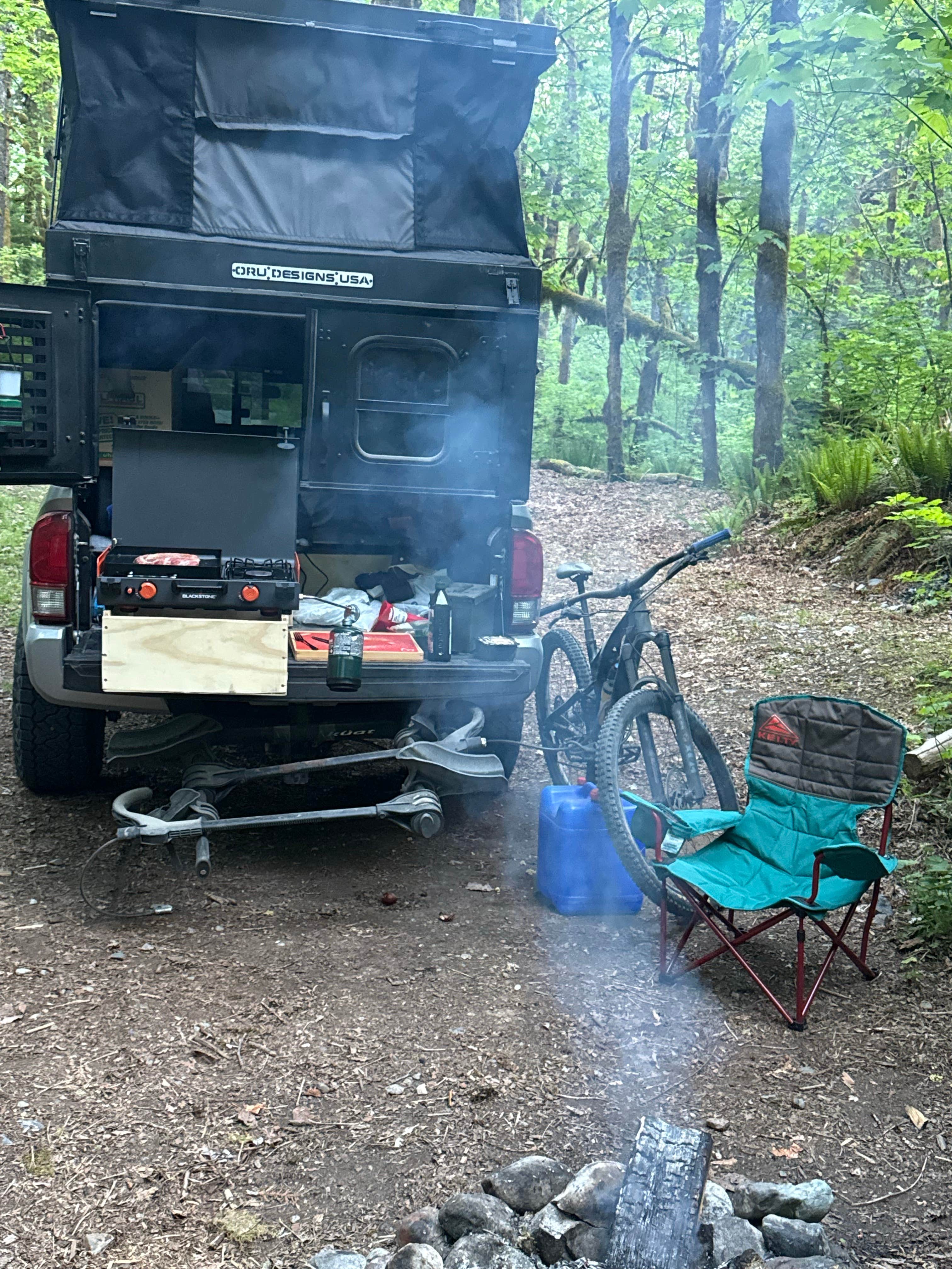 Baker lake camping
