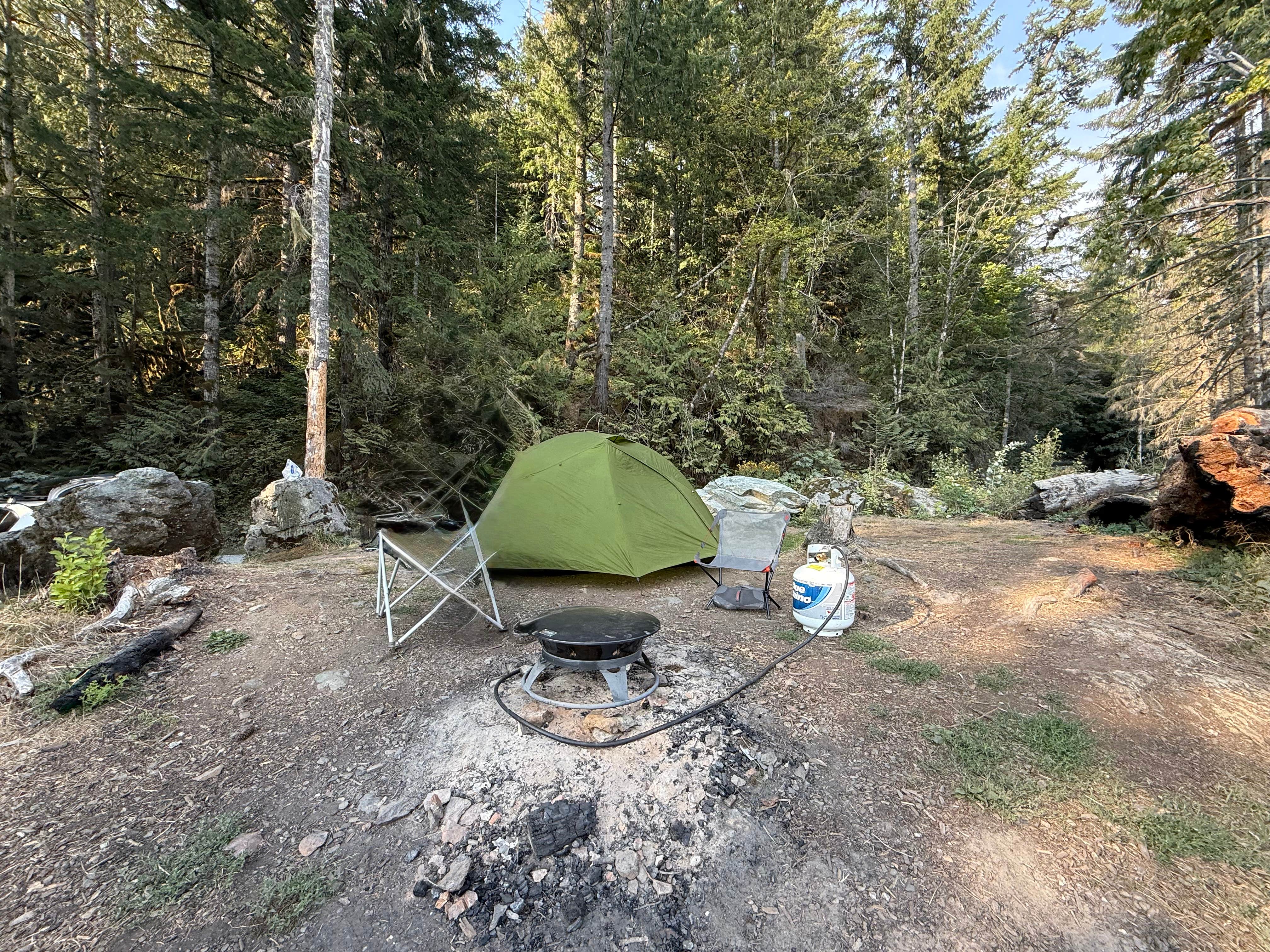 Camper-submitted photo at Baker Lake Road Dispersed Campsite near Lynden, WA