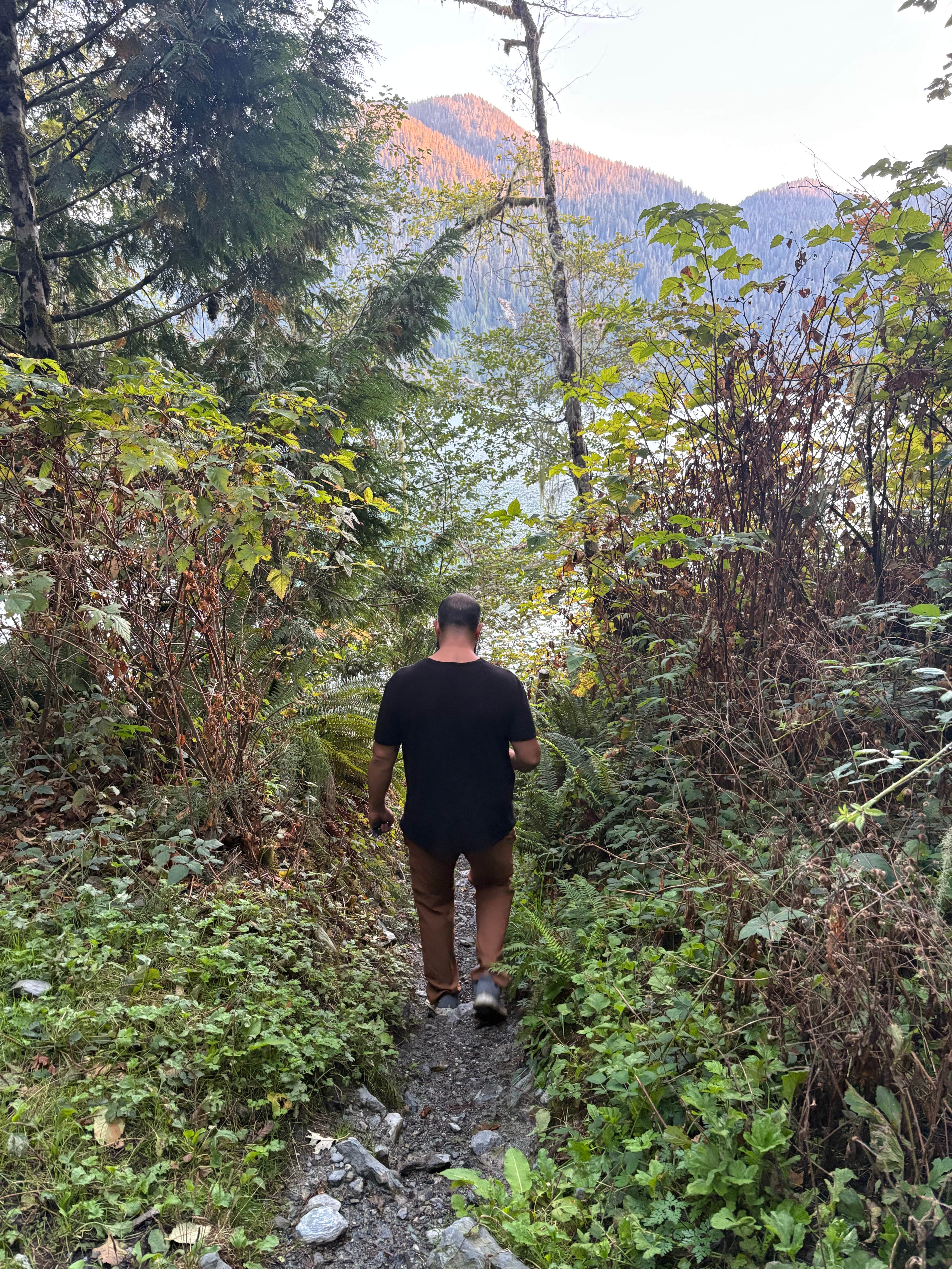 Camper-submitted photo at Baker Pull-Off near Lynden, WA