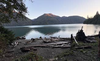 Sarah S.'s photo of a dispersed camping area at Baker Pull-Off near Hamilton, WA