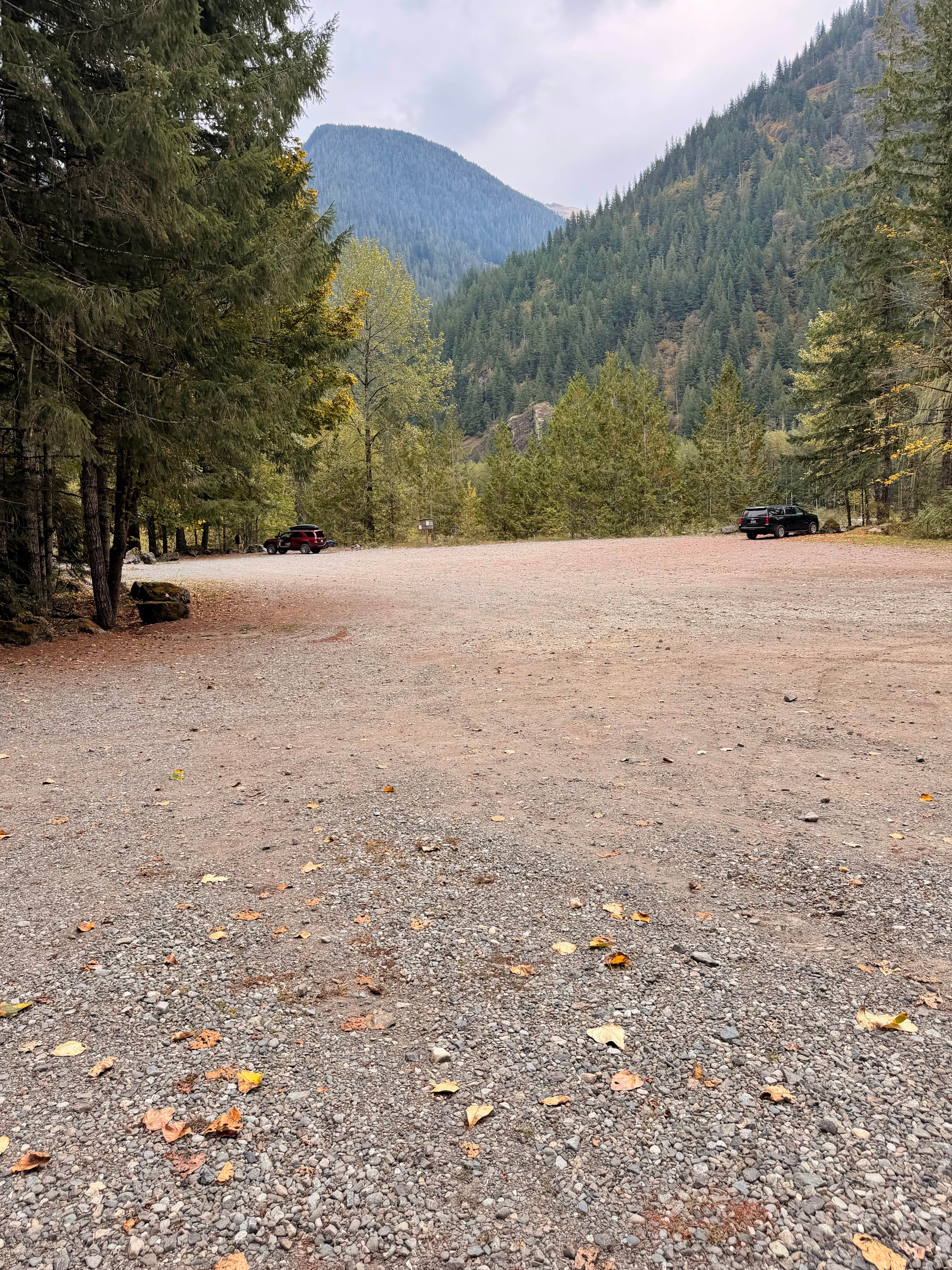 Camper-submitted photo at baker river trail head near Concrete, WA