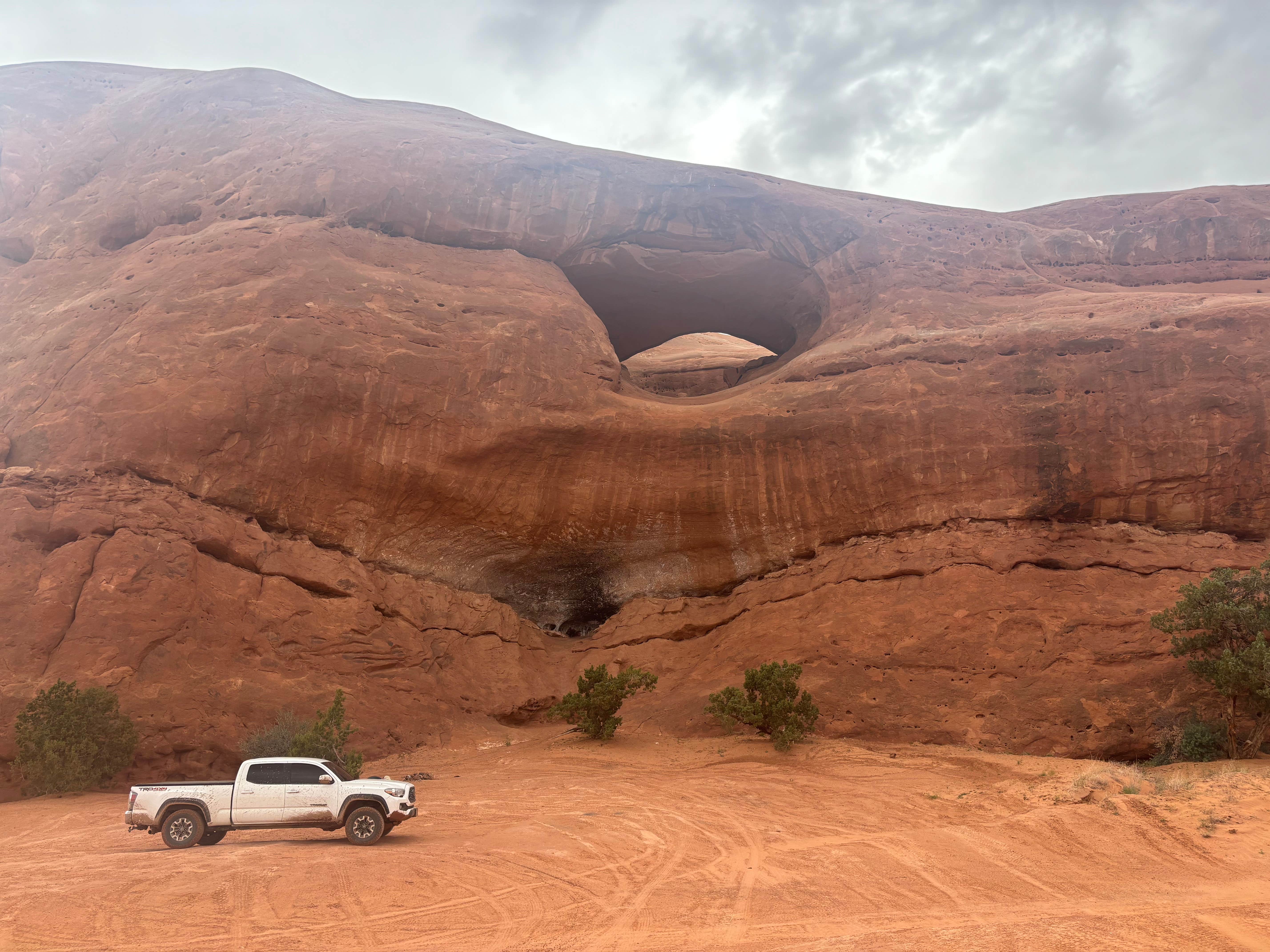 Camper-submitted photo at Balcony Arch near La Sal, UT