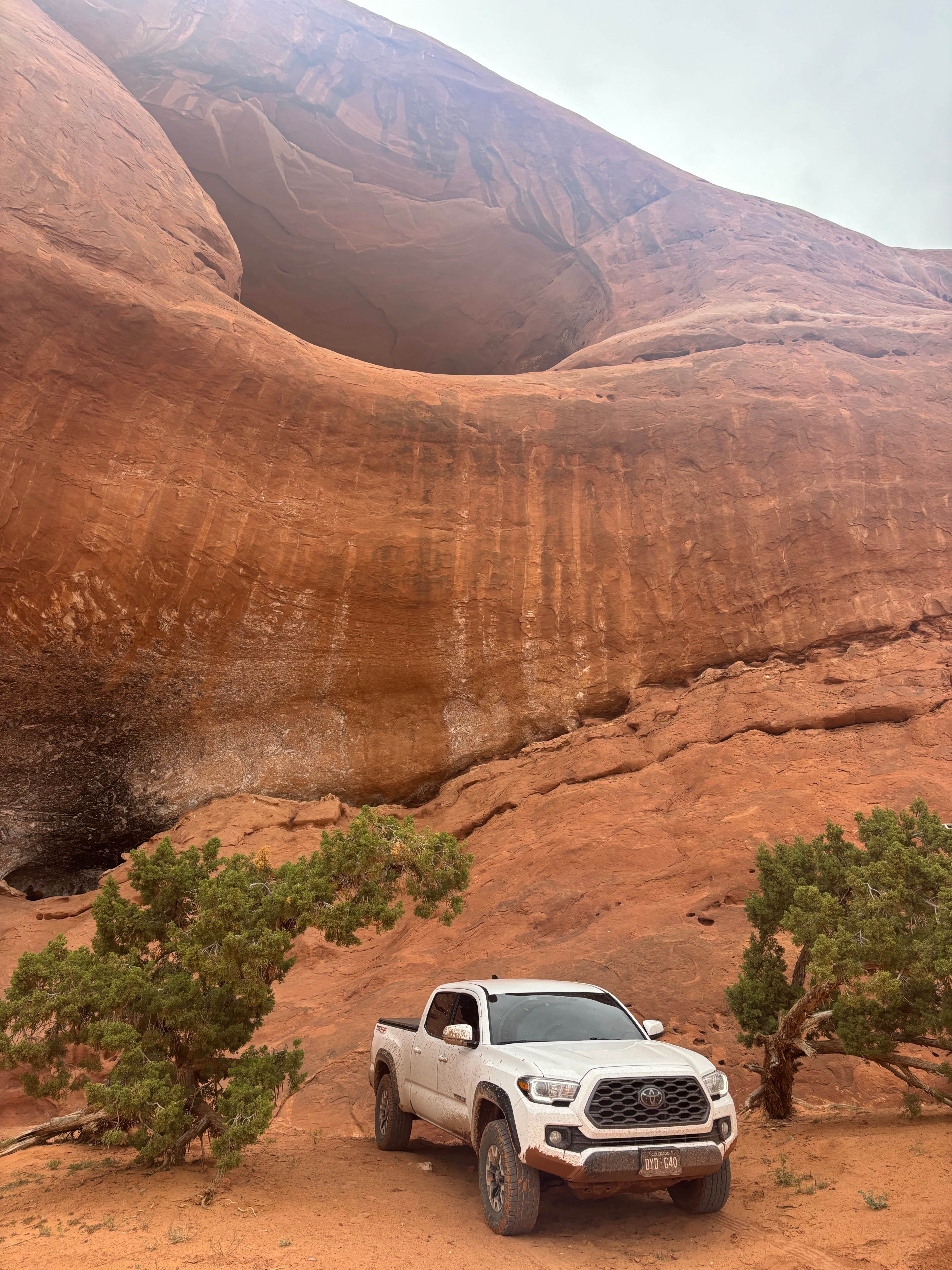 Camper-submitted photo at Balcony Arch near La Sal, UT